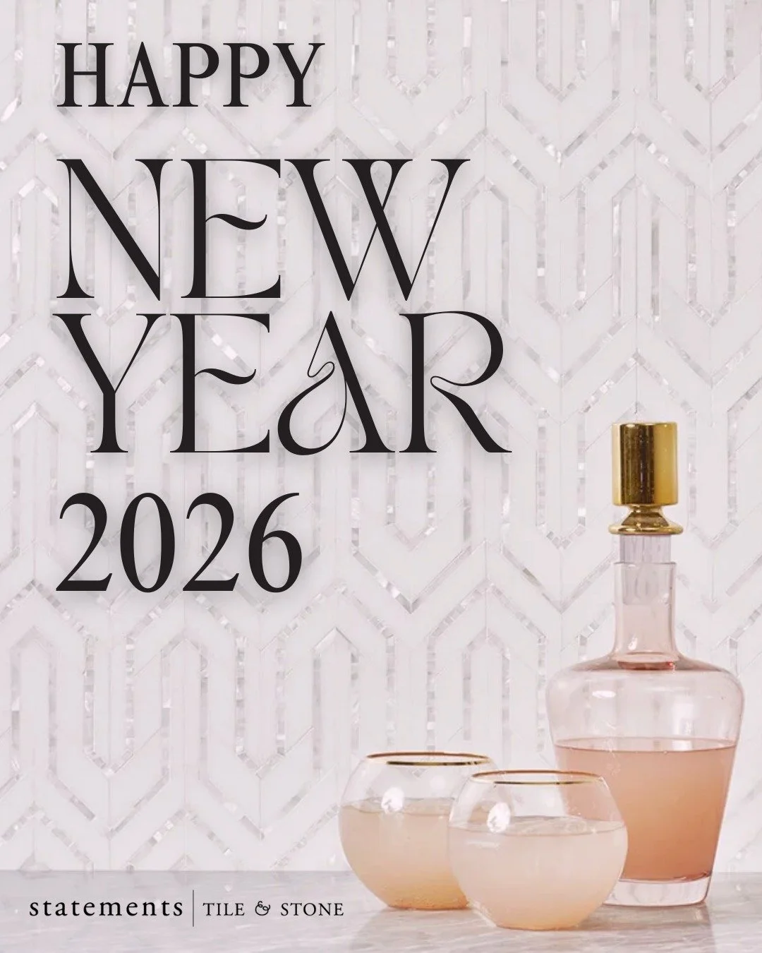 Happy New Year! 🎉🥂

Here&rsquo;s to fresh starts, bold ideas, and beautiful designs in the year ahead. Thank you for being part of our journey &mdash; we can&rsquo;t wait to see what you create in 2026. 🤍
.
.
.
.

#HappyNewYear #NewYear2026 #Fresh