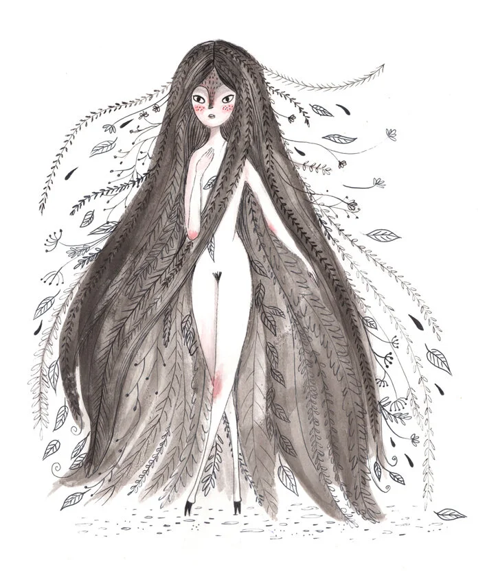 inktober Forest Fairy.jpg