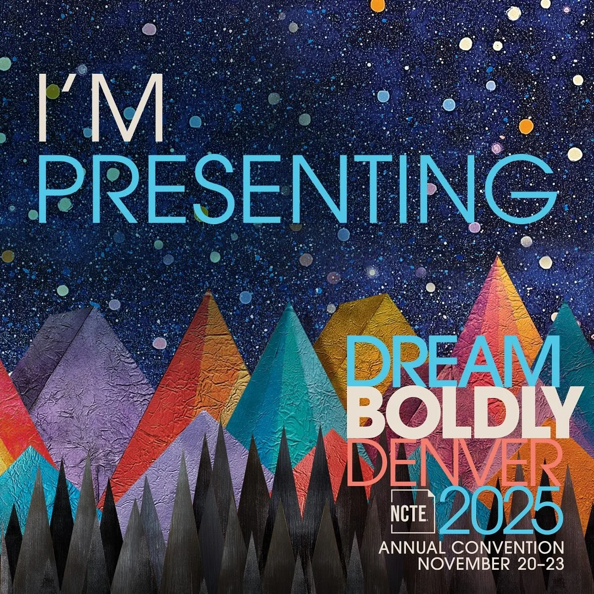 Bold Steps into the Outdoors: Imagining the Future of Teaching Literacy Outdoors
Saturday, Nov 22, 2025 8:15 AM&nbsp;-&nbsp;9:30 AM MST
&nbsp;&nbsp;&nbsp;
Location: Room 506,&nbsp;Colorado Convention Center
Room Level: Meeting Room Level
Session Code