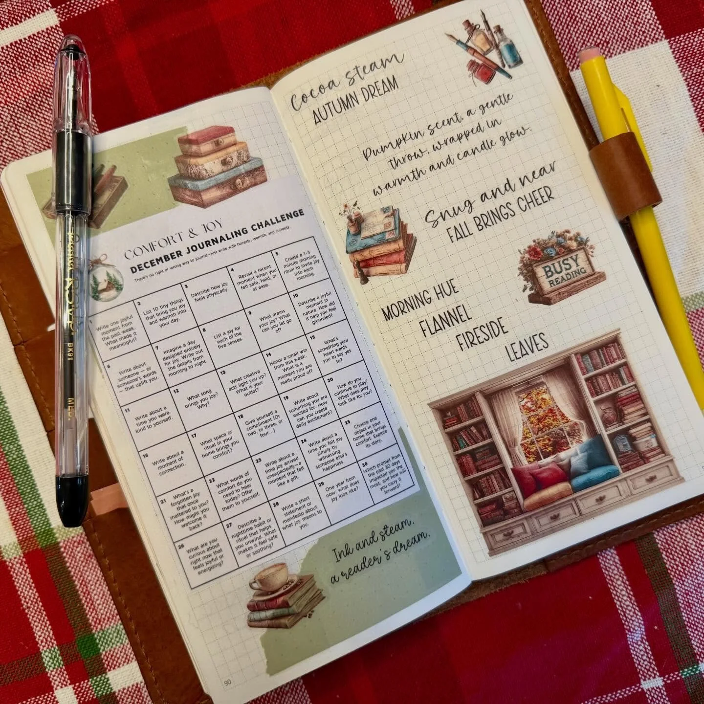 I sent out the Writing Mindset newsletter this morning. One of my favorite lines from the newsletter was: &ldquo;When I take time to write them down&mdash;a quick list, a margin note, a scribble in my planner&mdash;I feel myself settle.&nbsp;Recordin