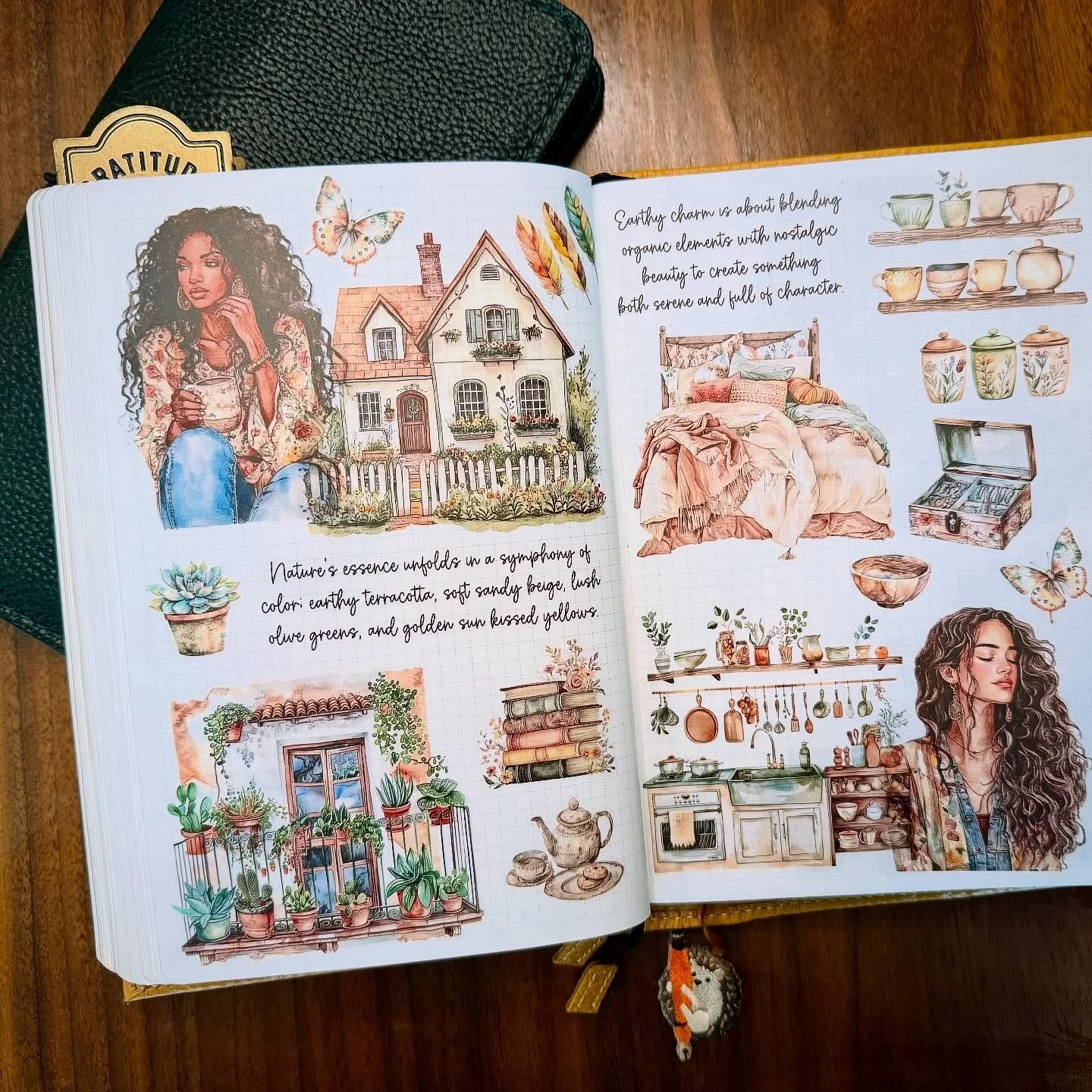 New sticker layout as it starts getting warmer here in AZ! 🌵 

@planningwithk 

#planningwithk #etsy #writingmindset #notebook #stickers