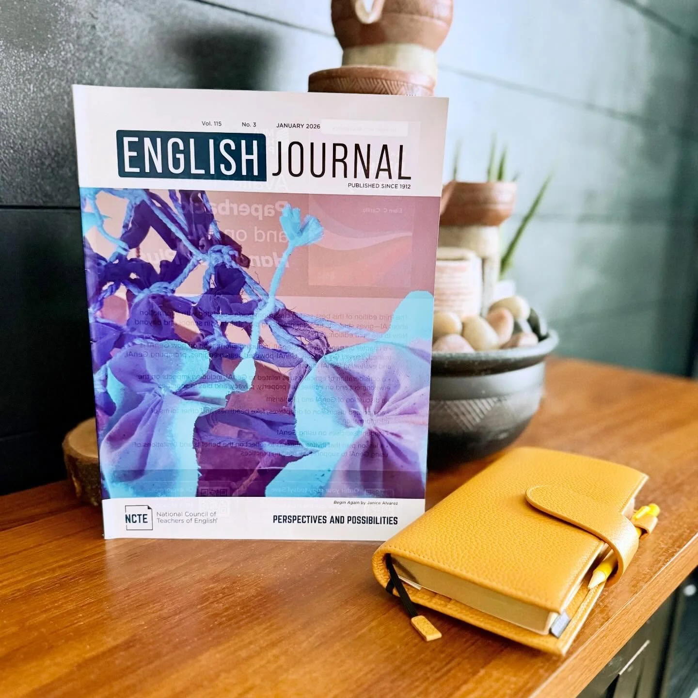 Wanted to share the good news! 📰 🌞 

@jessica.early and @writingmindset have a journal article out in the world! The latest issue of English Journal from @nctegram features &ldquo;Writing-to-Learn in Nature: The Power of Writing Outdoors.&rdquo; Te