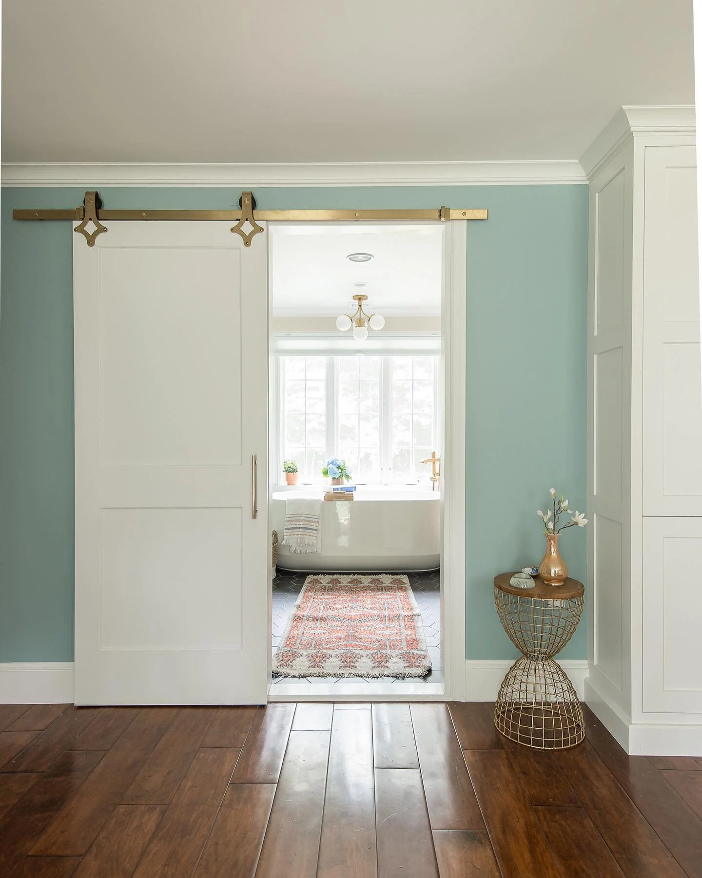 Step into this bathroom retreat full of gorgeous details like soaking tub, steam shower and warm floors.