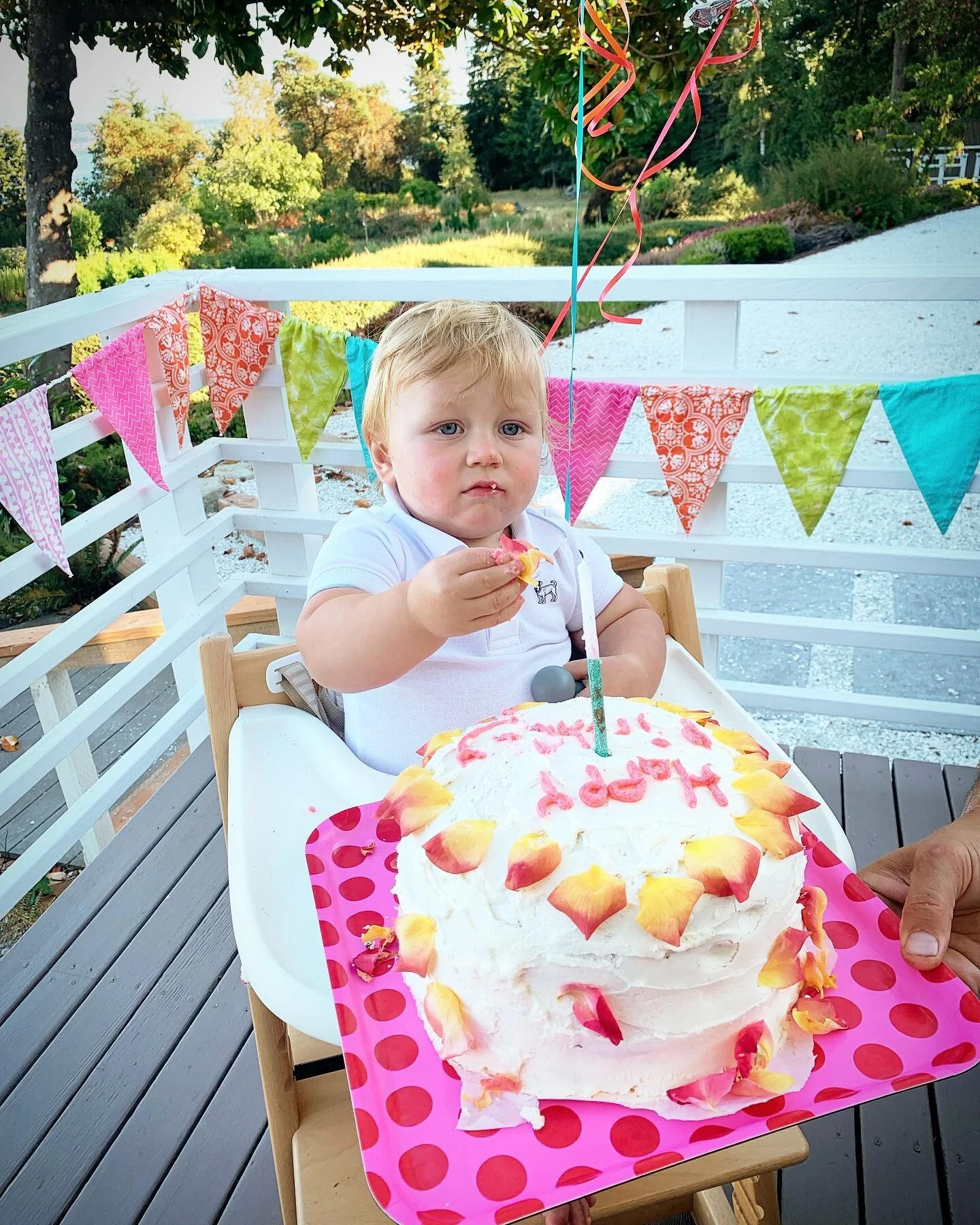 This special bundle turned 1 this week.  Gah, time is too much to sit with sometimes. 

Olin is a cherub being.  He loves to tinker with blocks, eat whole apples over long periods of time and climb stairs up up up (not so much down).