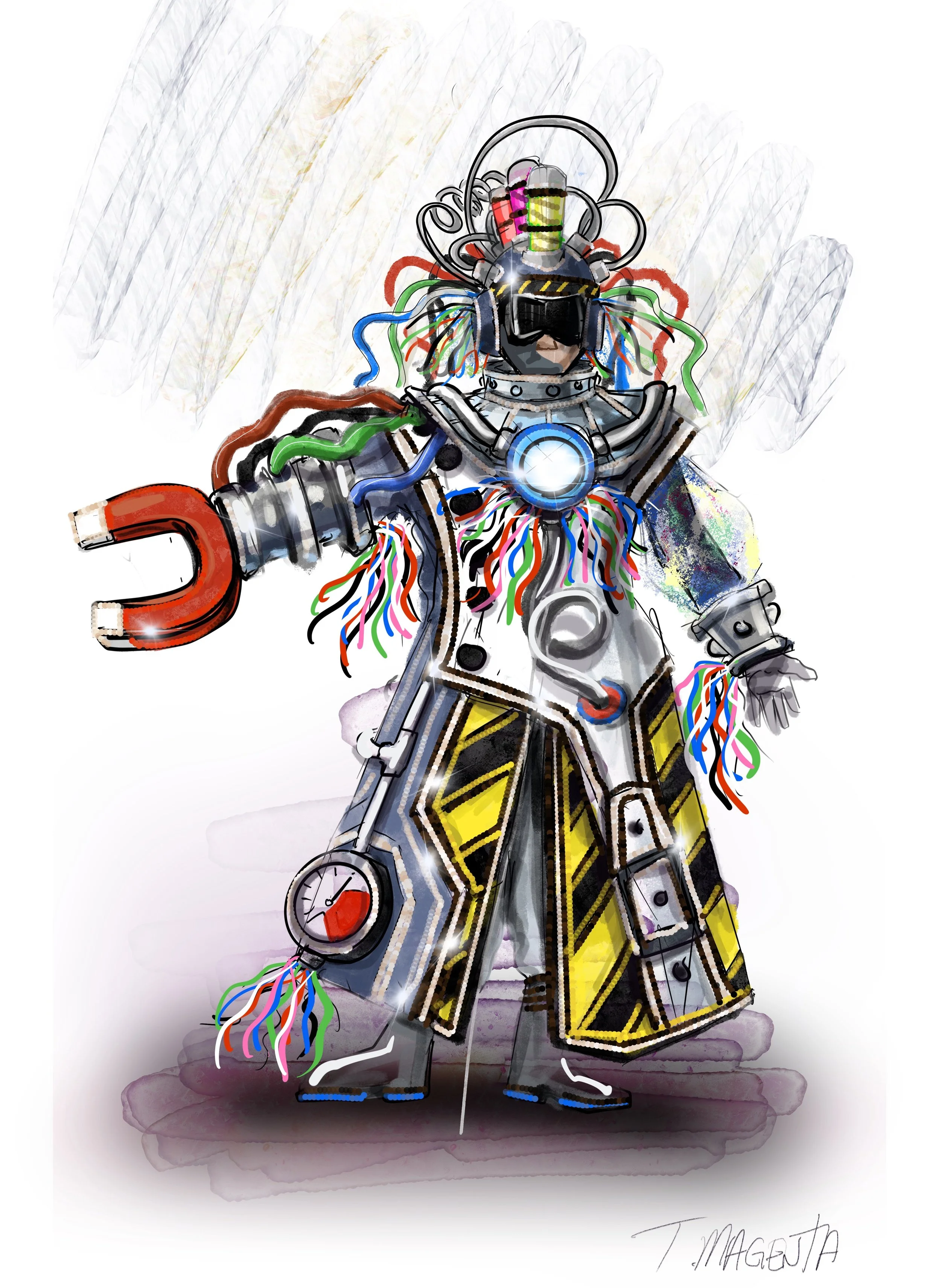 Character Design for 2023 Production: Ah! The Element of Design