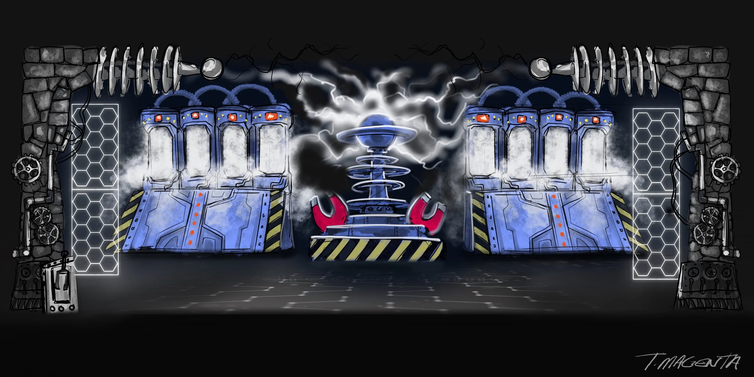 Set Design for 2023 Production: Ah! The Element of Design