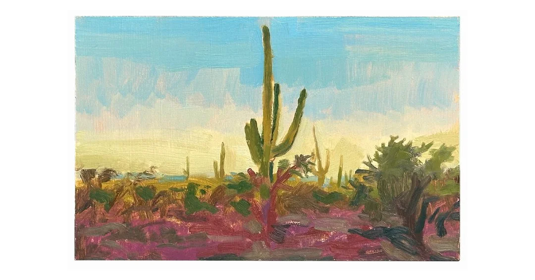 Saguaro at Dawn