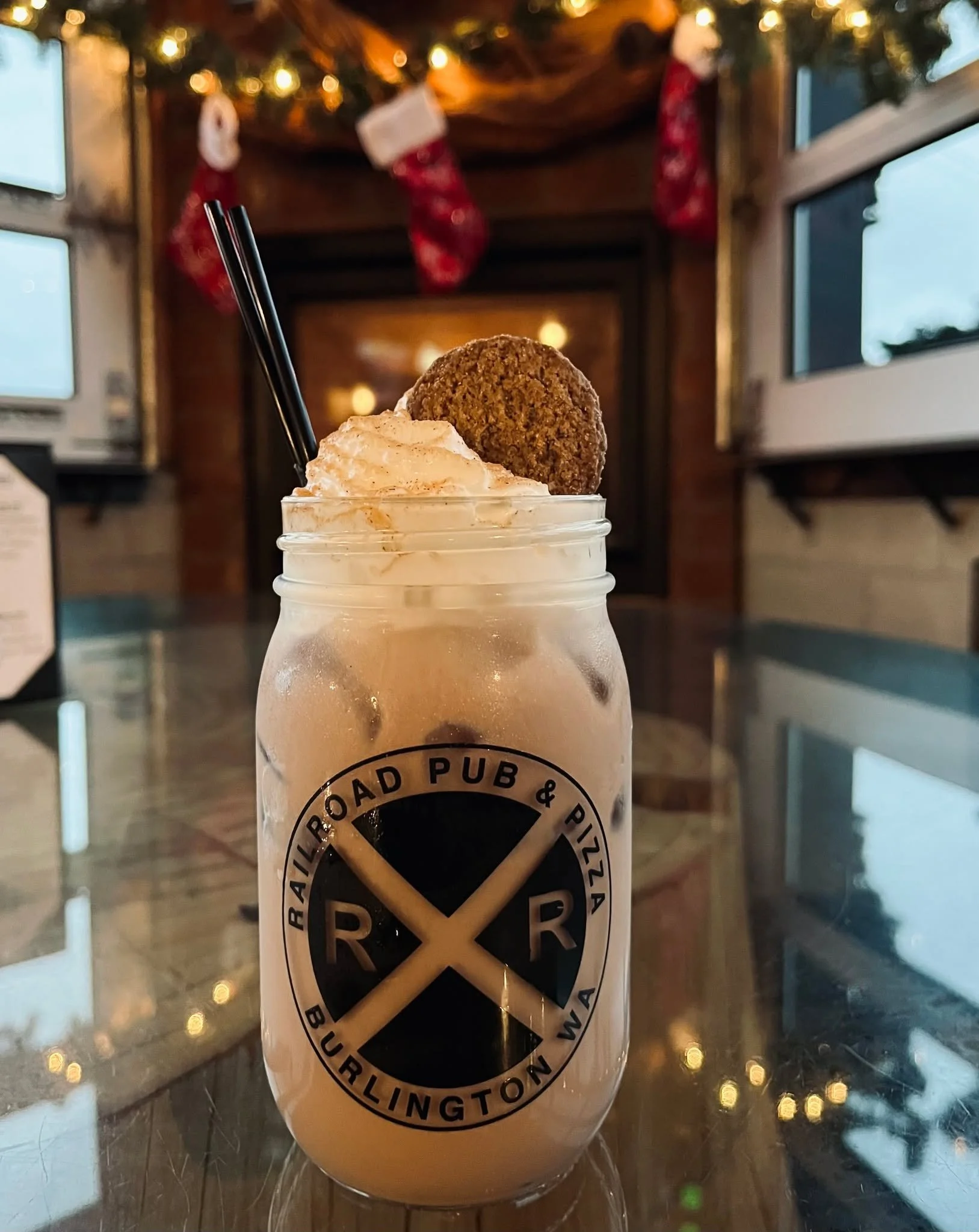 Kids holiday drink specials are available through December! 

🍪 Christmas Cookie Chocolate Milk&ndash;Twin Brook Creamery's Chocolate milk with a caramel vanilla pur&eacute;e. Topped w/ whipped cream, a gingersnap cookie, and cinnamon sugar.

🎅 San