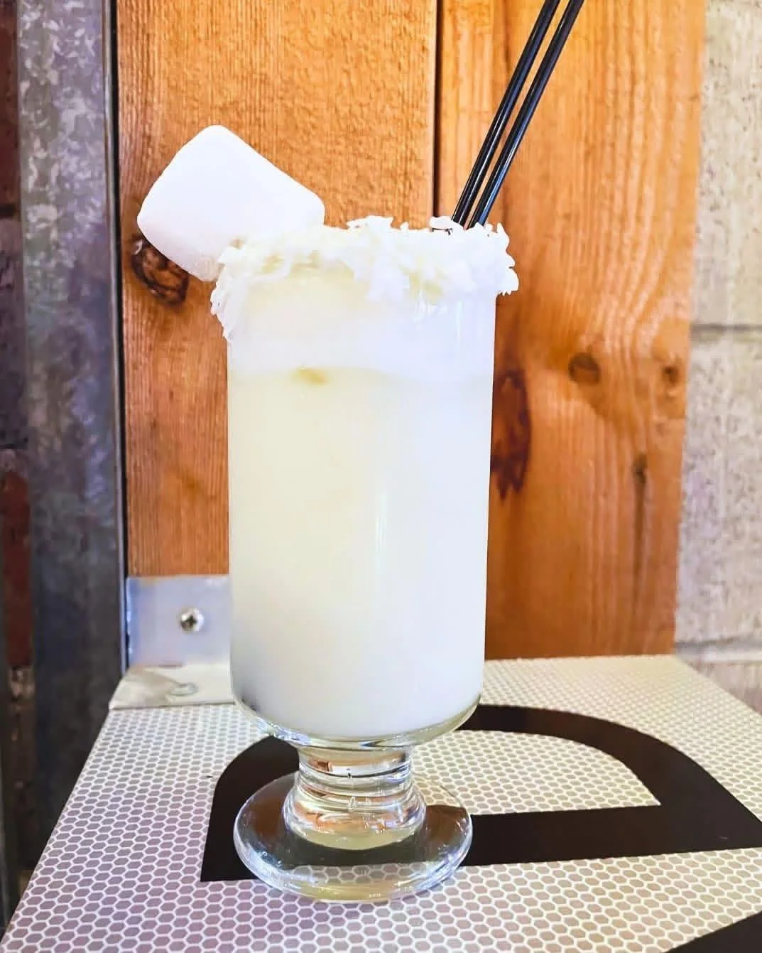 🐰 Come on in for a Cottontail Mimosa! Shaved coconut and frosting rim, pina colada mix, lime simple syrup &amp; champagne served over light ice with marshmallow bunny tail garnish, $8.

Reminder, we will be closed on Easter Sunday.