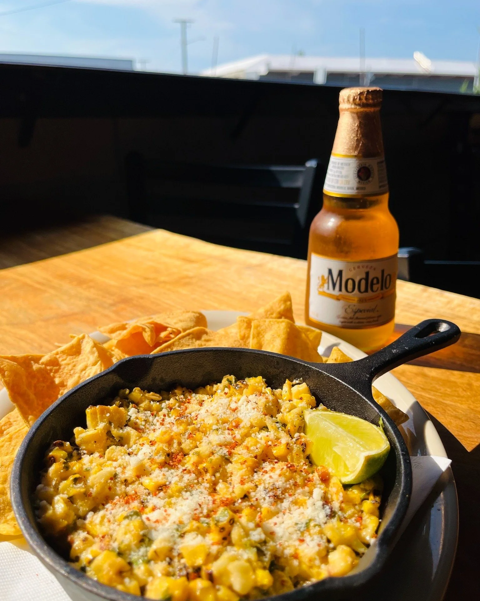 🌽 SHUCK YEAH, IT&rsquo;S TIME TO GET CORNY! We&rsquo;re serving up some seriously ear-resistible Elote Dip! 😏 Made with fresh roasted corn from Frazier Farms, jalape&ntilde;o, green onion, cilantro, Taj&iacute;n, and a sprinkle of cotija cheese. Se