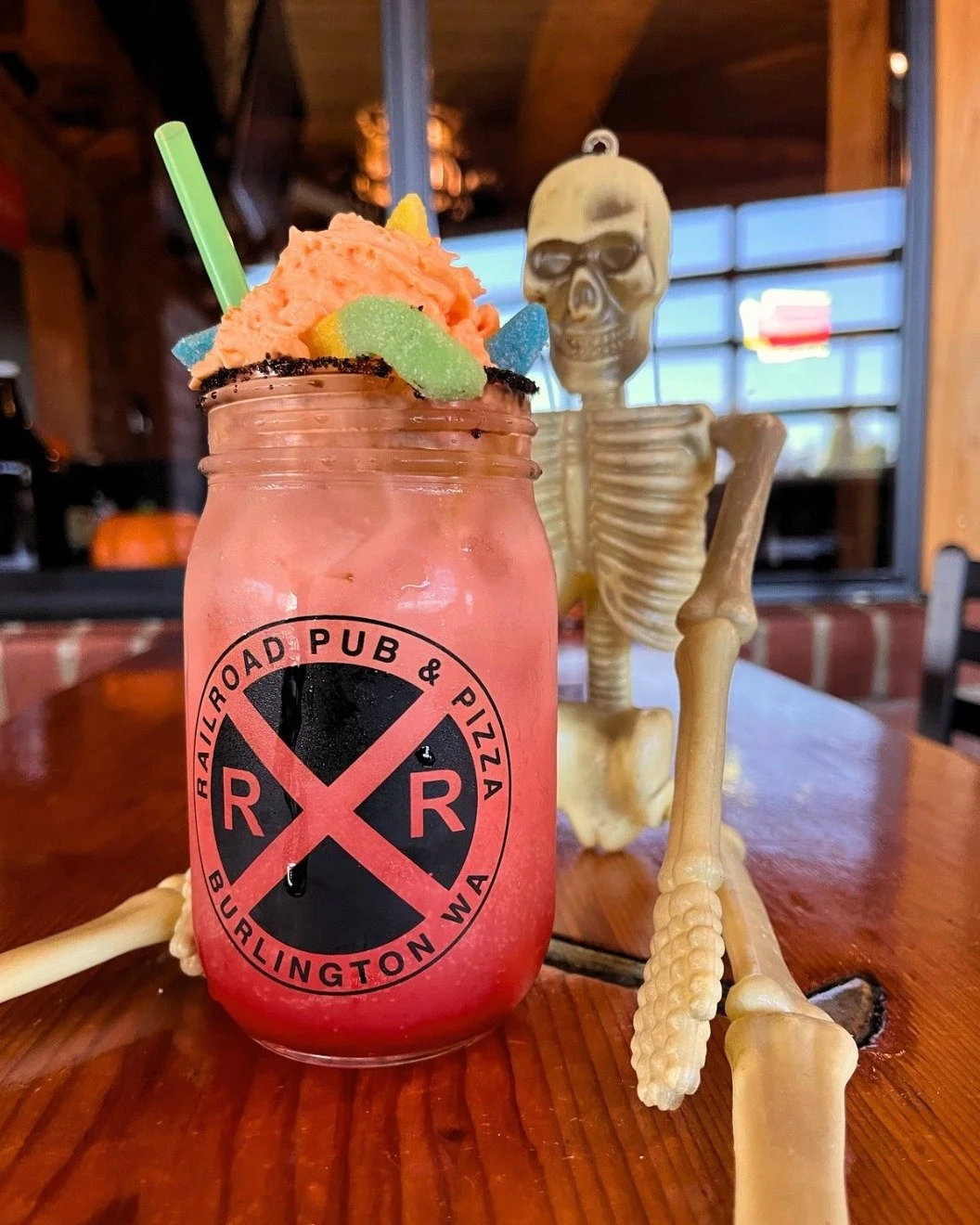 Perfect day to bring in the family&mdash;play same games, share some pizza, and try one of our awesome kids drink specials!

▪️ Gummy Worm Italian Soda &mdash; Lemon lime soda with sour candy syrup and cream, topped with gummy worm whipped cream, sou