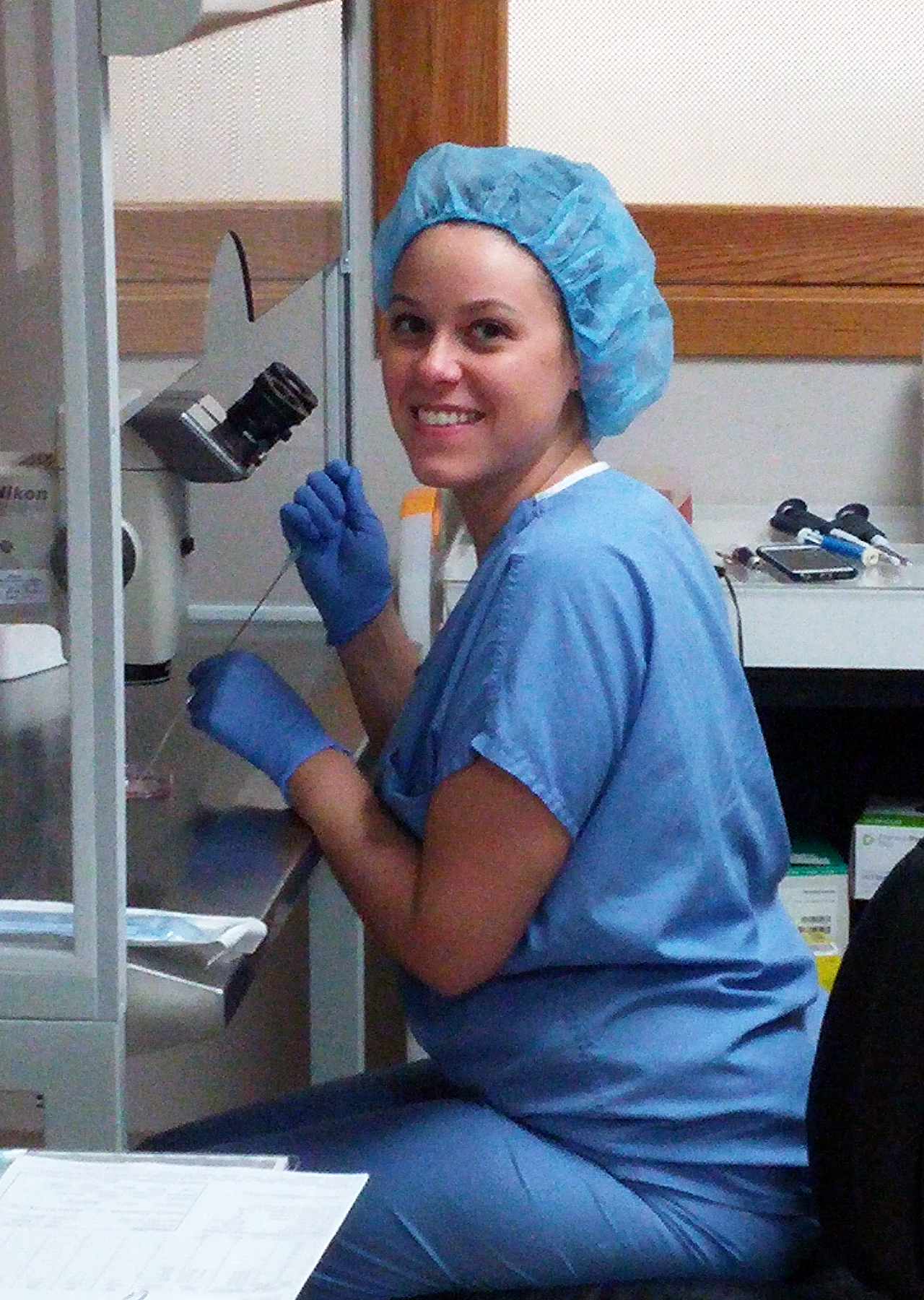 Rachel Watterson, MS TS(ABB) Rachel Watterson has gained experience in embryology & IVF in a wide range of environments. Rachel was first introduced to the field of embryology in high school, and thereafter attended the University of Illinois at Urbana-Champaign, earning a BS in Animal Sciences, with a focus on animal reproduction. Following undergraduate studies and having developed a deep interest in the field, she worked as a Medical Assistant at Dr. Miller’s office for two years. At that time, she began pursuit of a Masters Degree in Biomedical Sciences, Clinical Embryology and Andrology with the Jones Institute of Reproductive Medicine. After completing her graduate studies, Rachel accepted an opportunity with IVFAustralia in Sydney, where she was able to learn various techniques and obtain experience with new equipment. She has since returned back to the Chicago, IL area and has recently completed her certification as a Technical Supervisor by the American Board of Bioanalysts. Rachel is a “hands-on” embryologist fully trained in all aspects of Assisted Reproductive Technology including Intracytoplasmic Sperm Injection (ICSI), Assisted Zona Hatching (AZH), embryo culture, embryo and sperm and egg freezing (vitrification), and embryo biopsy for pre-implantation genetic diagnosis (PGD).