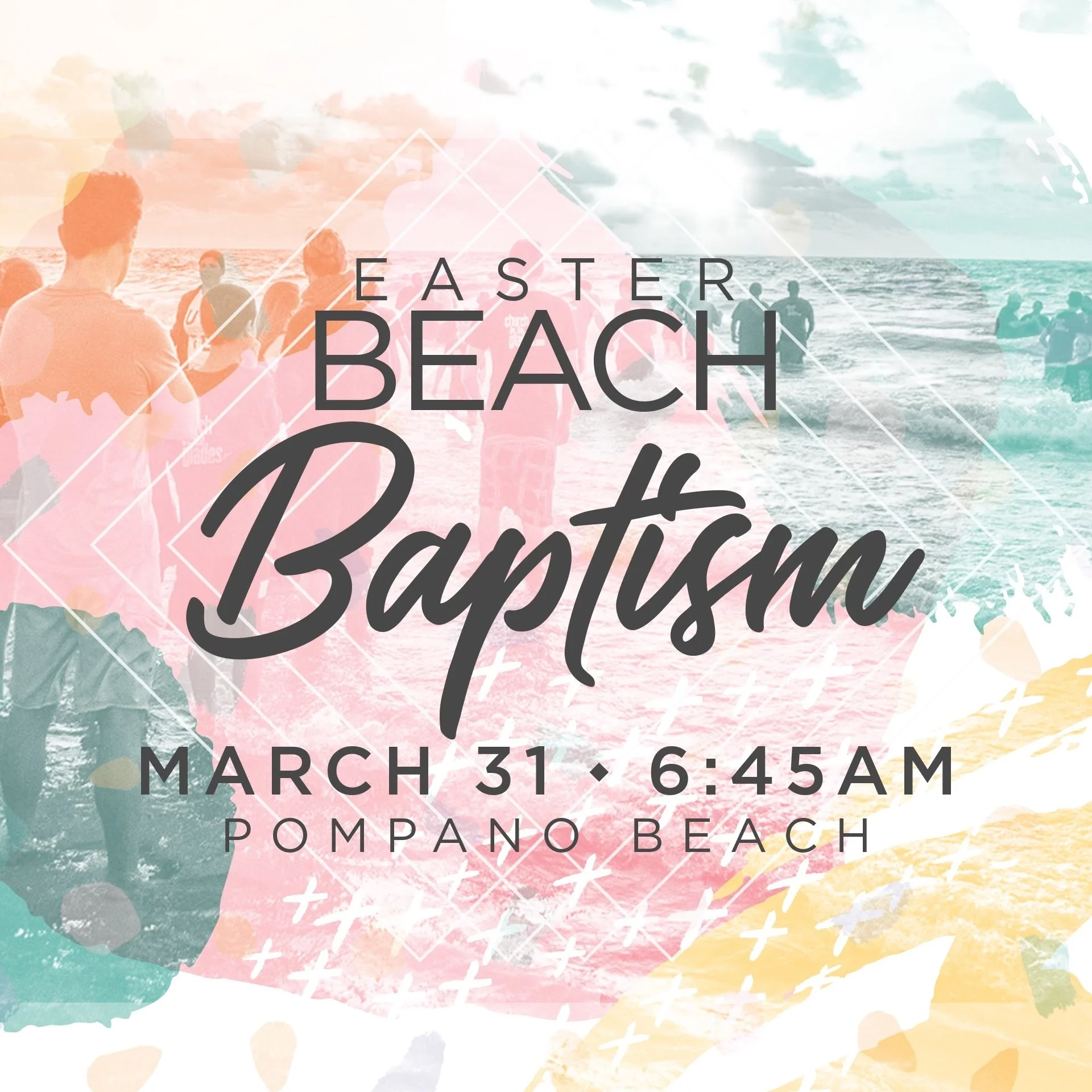Easter Beach Baptism
