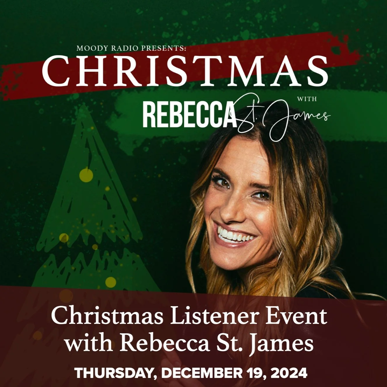 Rebecca St James Christmas Concert 