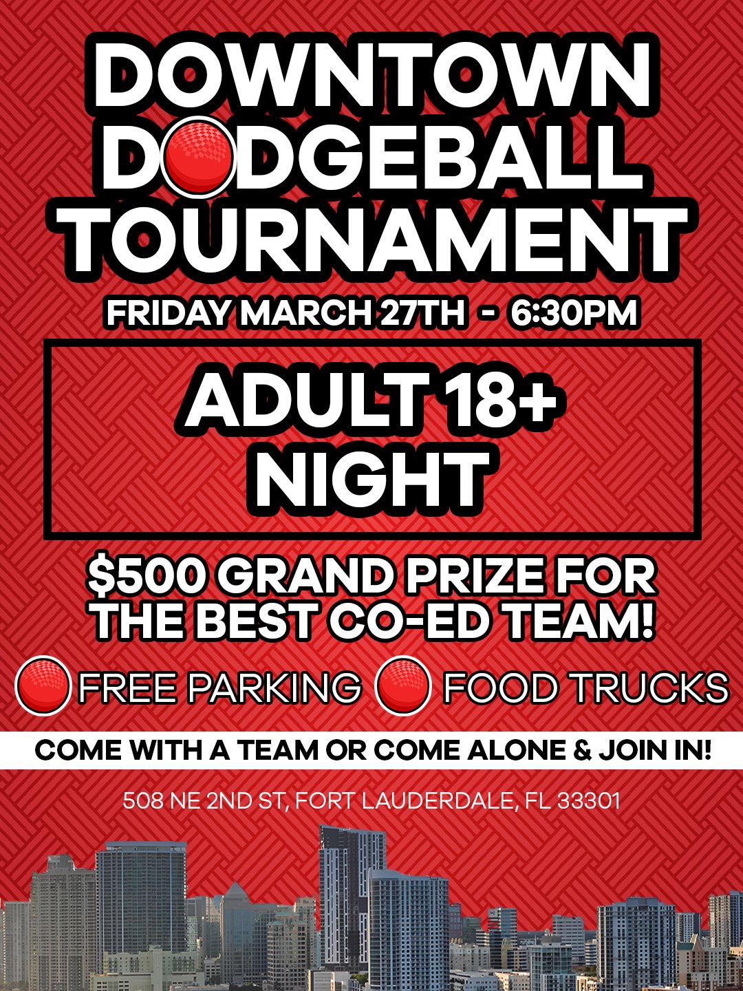 Downtown Dodgeball Tournament