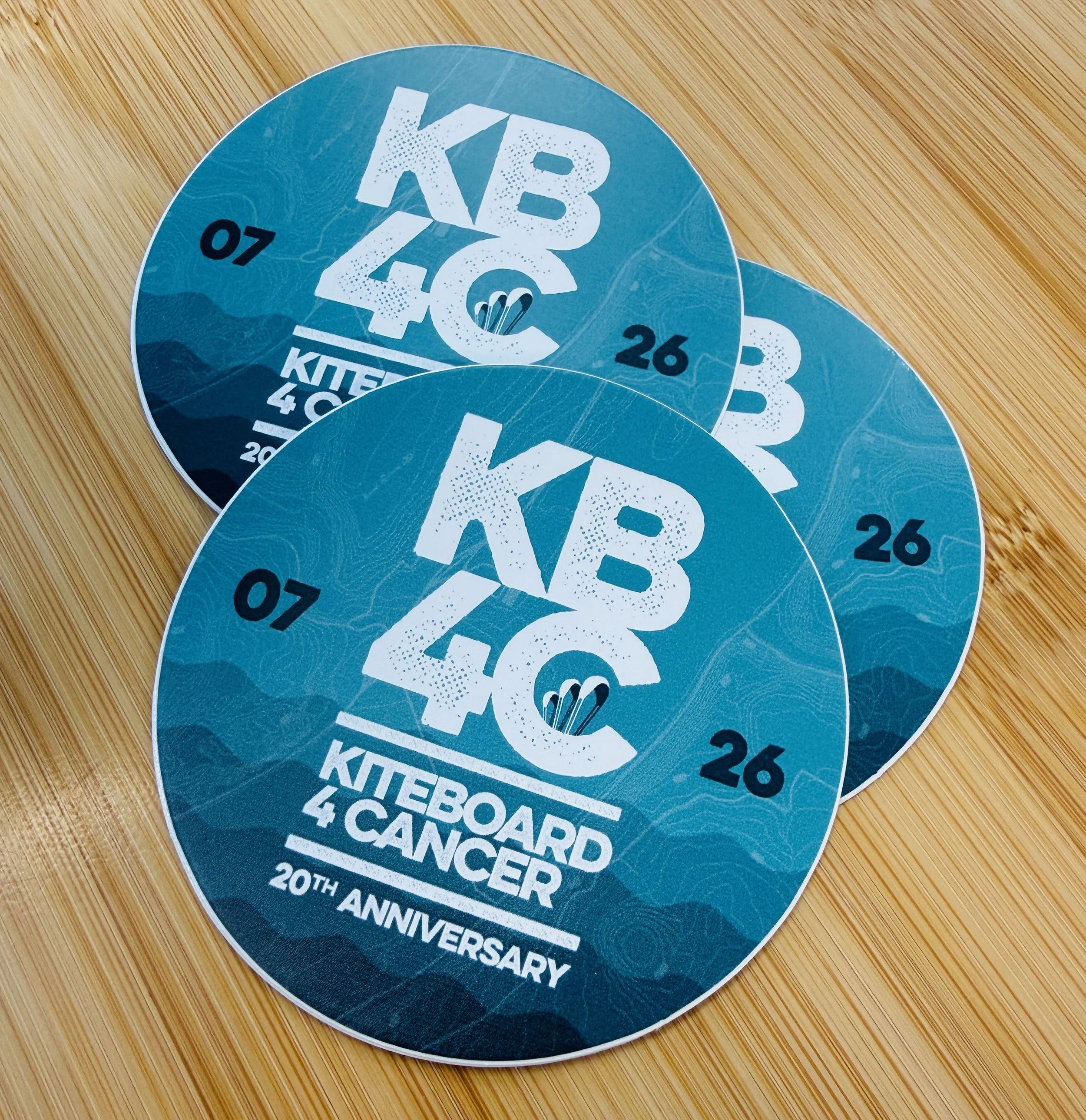 KB4C 3" Limited Edition Logo Circle Sticker