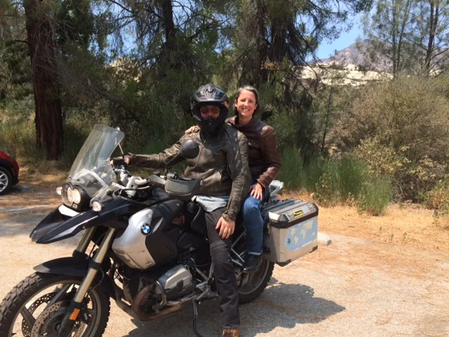 With Ruben at the wheel in Ojai, CA (Photo credit: Jay Fields)