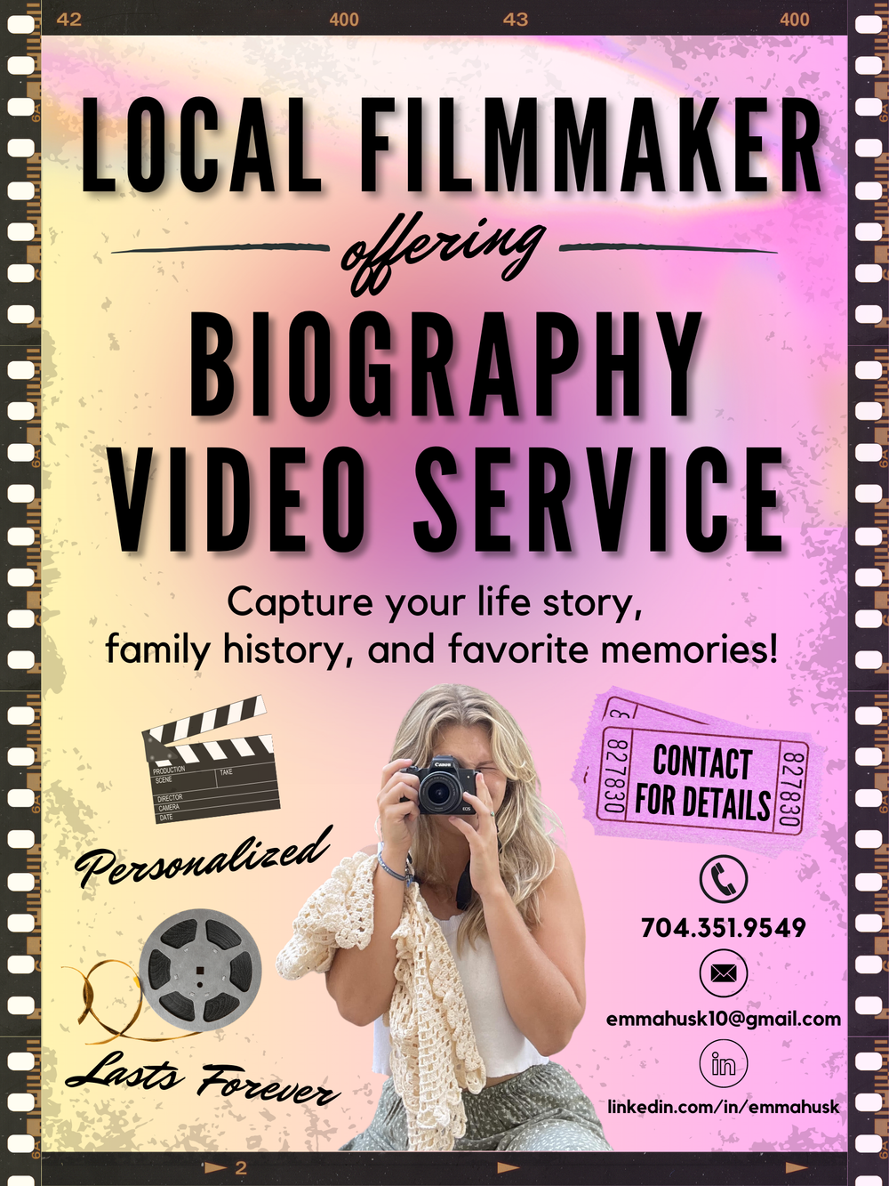 Biography Video Production — EMMA HUSK
