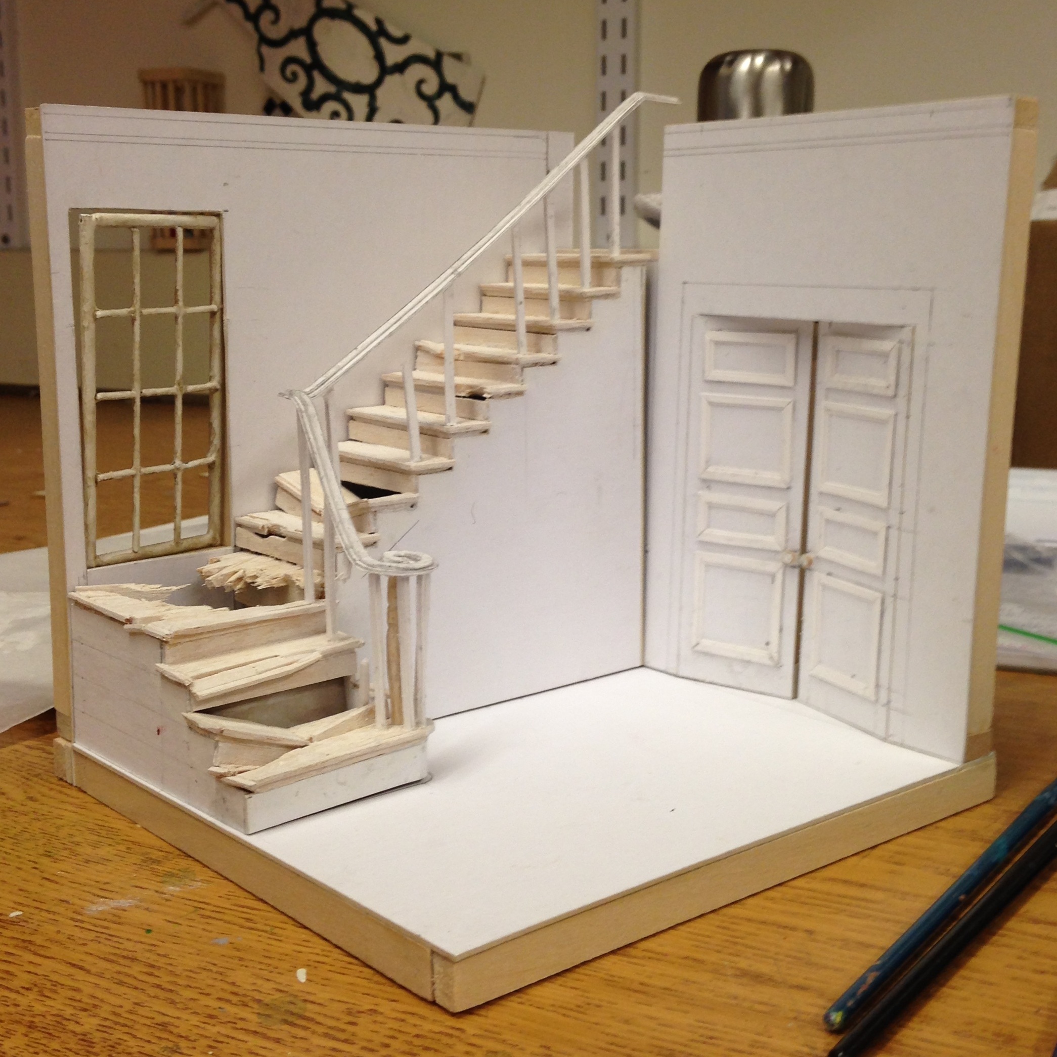 1/2" = 1'-0" MODEL ROOM | CORMAC MCCARTHY'S "THE ROAD"