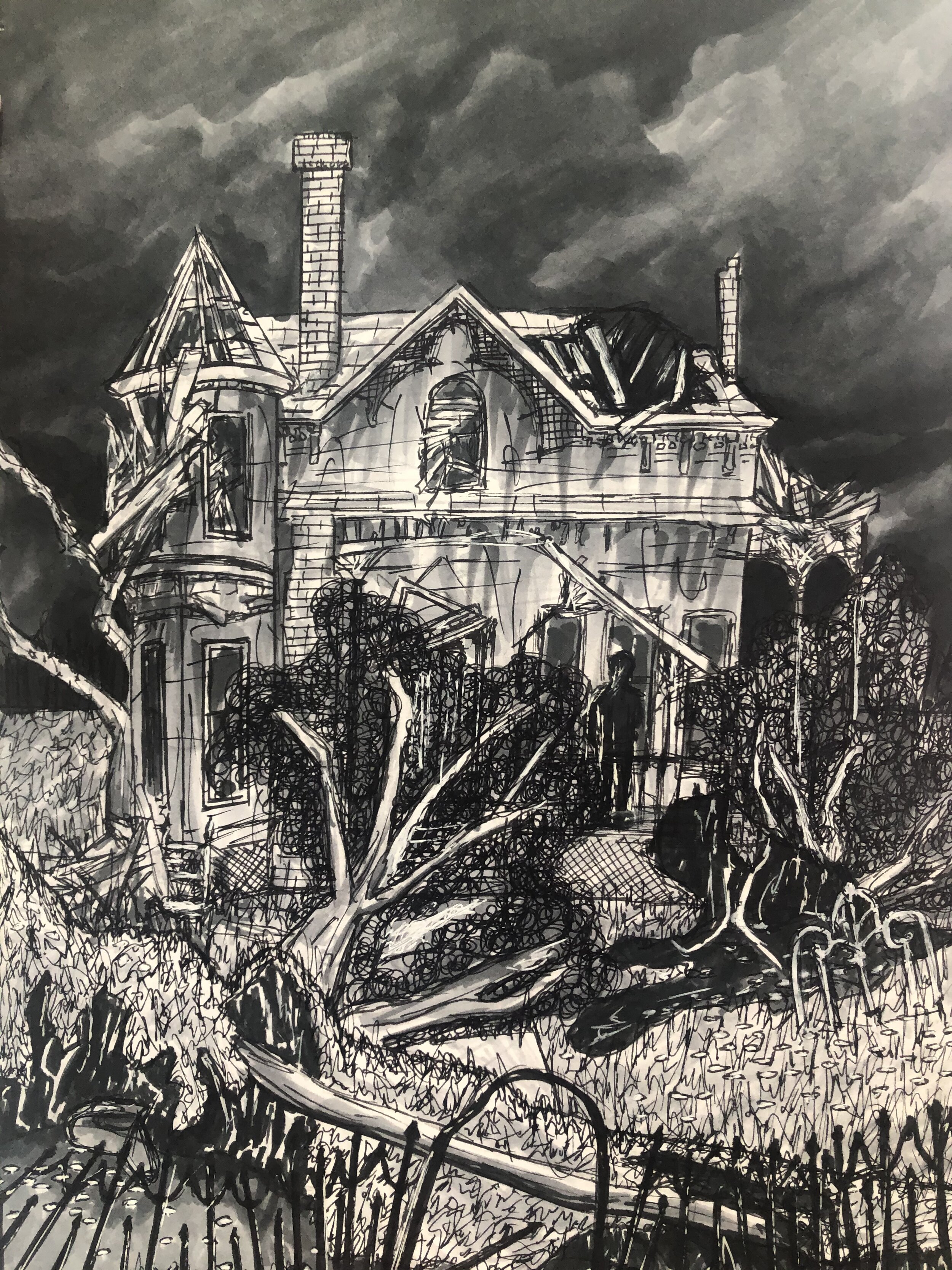 CONCEPT RENDERING | HAUNTED HOUSE