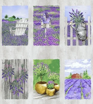 Lovely Lavender panel