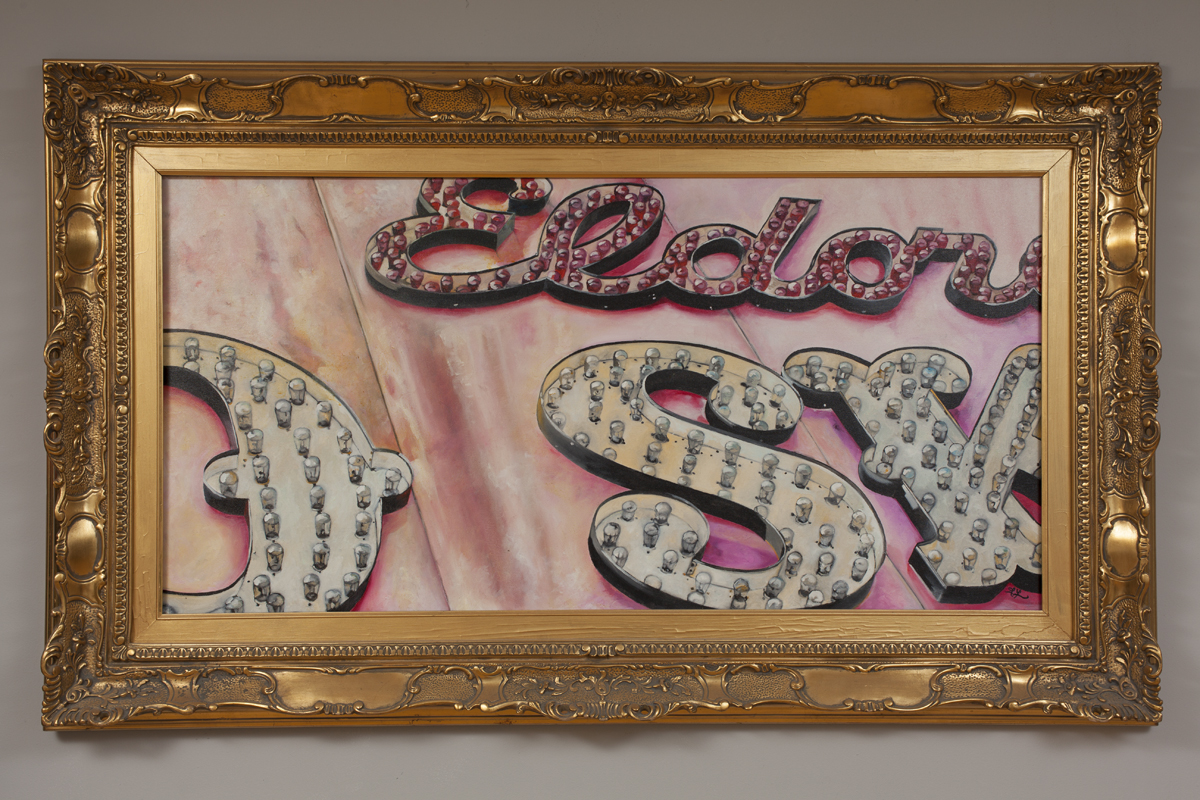 El Dorado. 23.25X40 oil on canvas. available