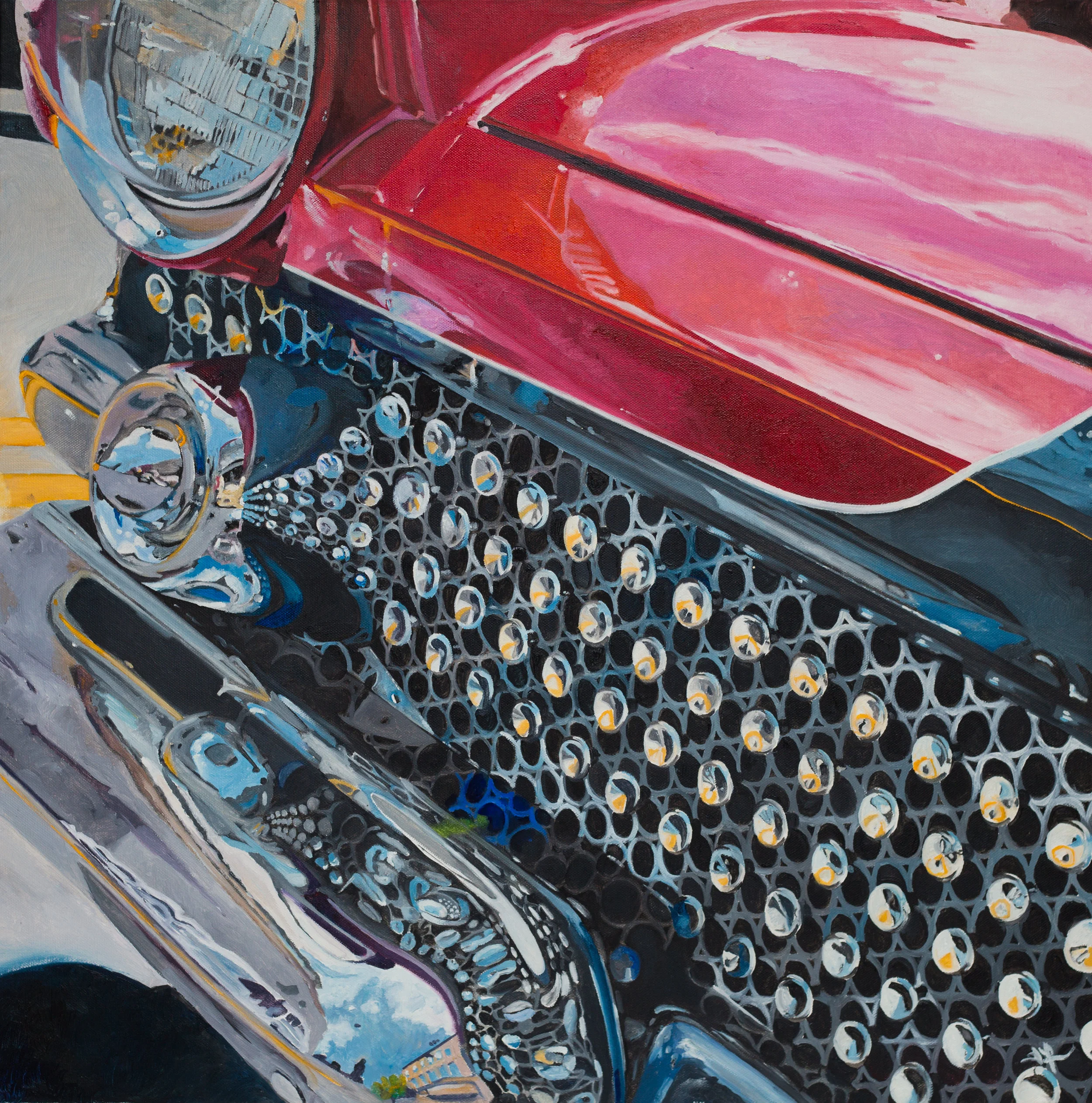 Grill1. 24X24 oil on canvas. SOLD