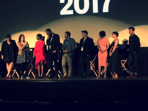 Rachael w/ cast and crew of I Love Bekka & Lucy at SXSW world premiere. 