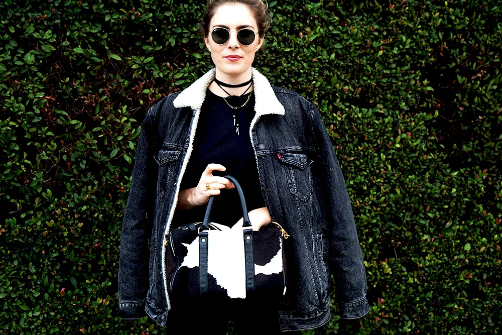 Mens Levis Shearling