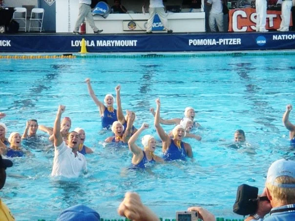 Celebrating after we won another NCAA title
