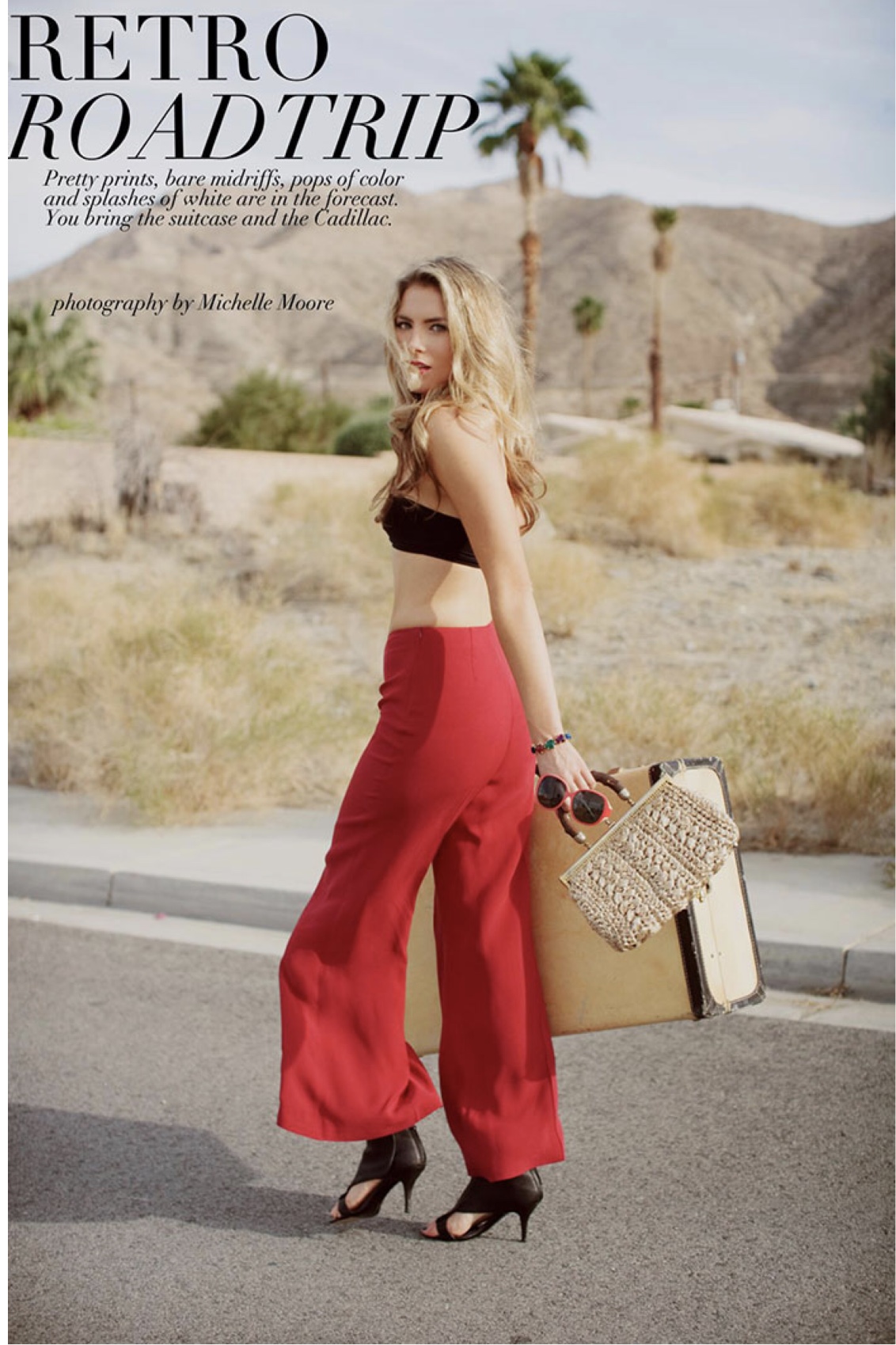 After this shoot came out, my agents sat me down and said I need to lose 10 lbs because I looked thick