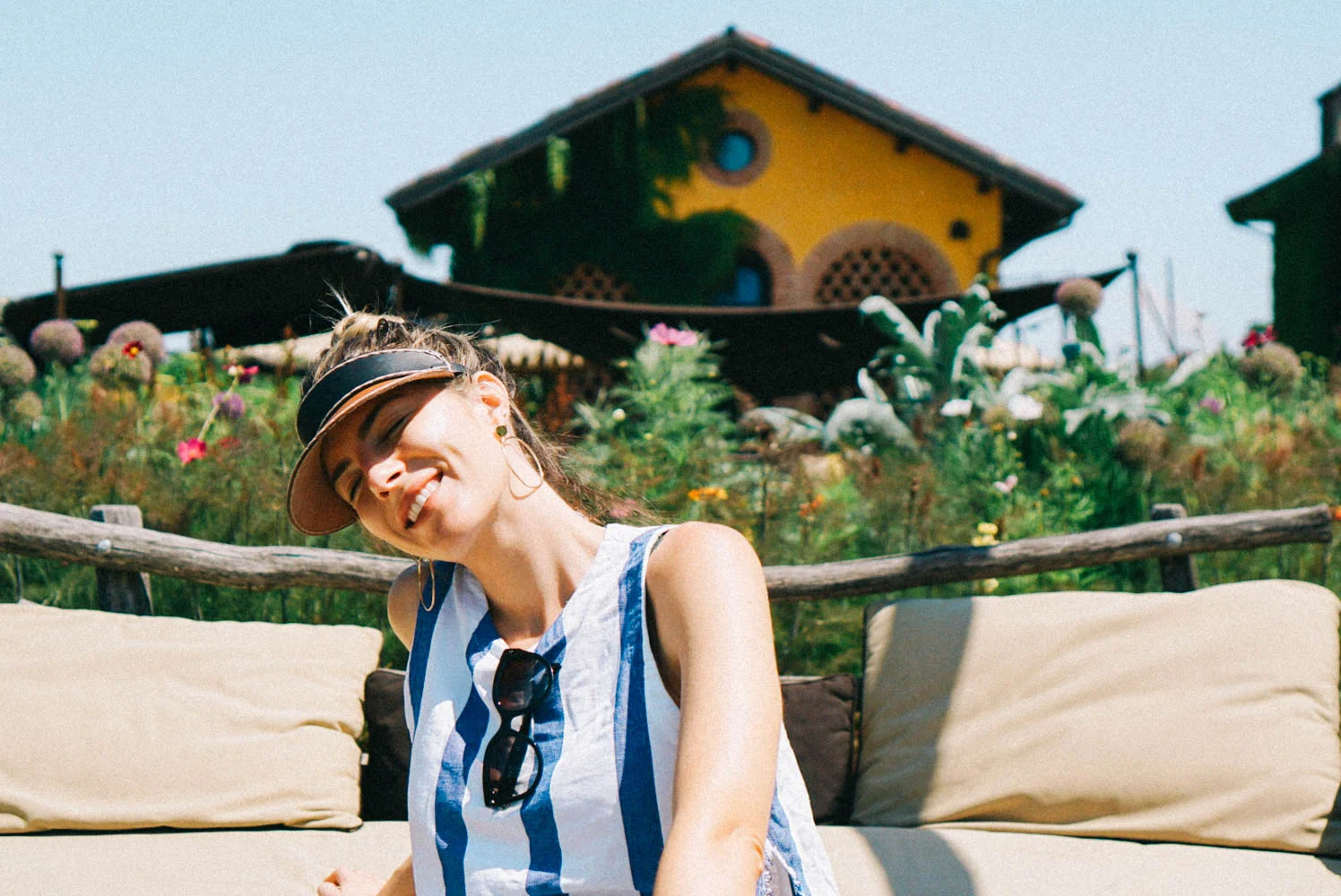 Soaking up the sun at Villa Sparina Resort