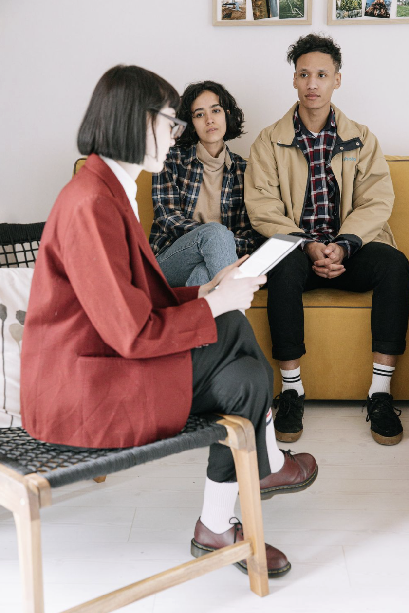Photo of couples in therapy