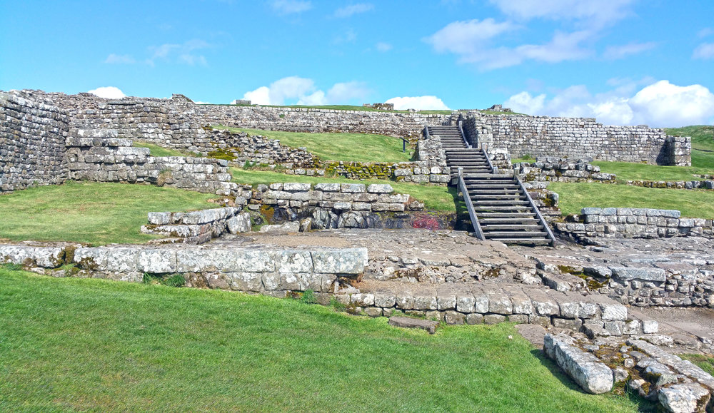 Housteads Roman Fort Wooden Stairs.jpg
