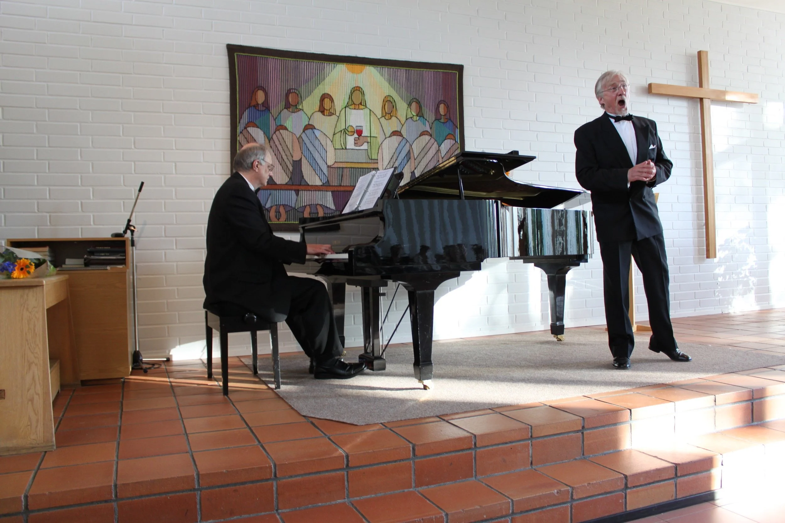 Rehearsal with Esa Ruuttunen