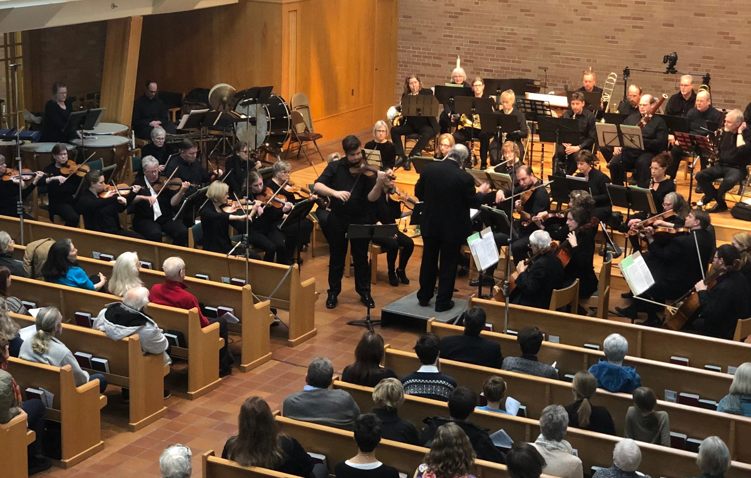 Archer Brown playing the Saint-Saëns Violin Concerto No. 3 with the Minnehaha Music Repertory Orchestra/ Craig Randal Johnson, conductingJanuary 20, 2019