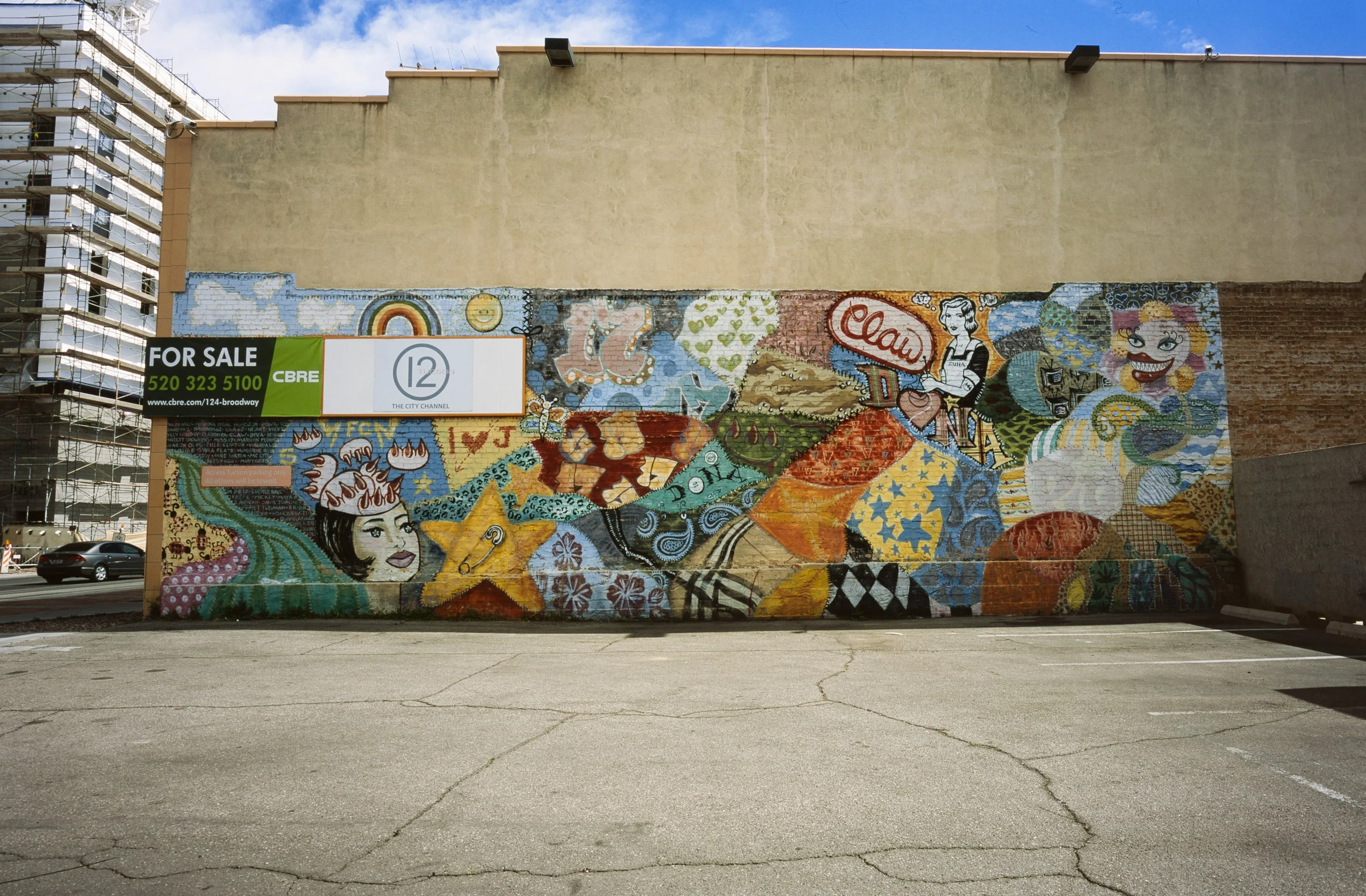 Patchwork Mural (Fuji Provia 100F)