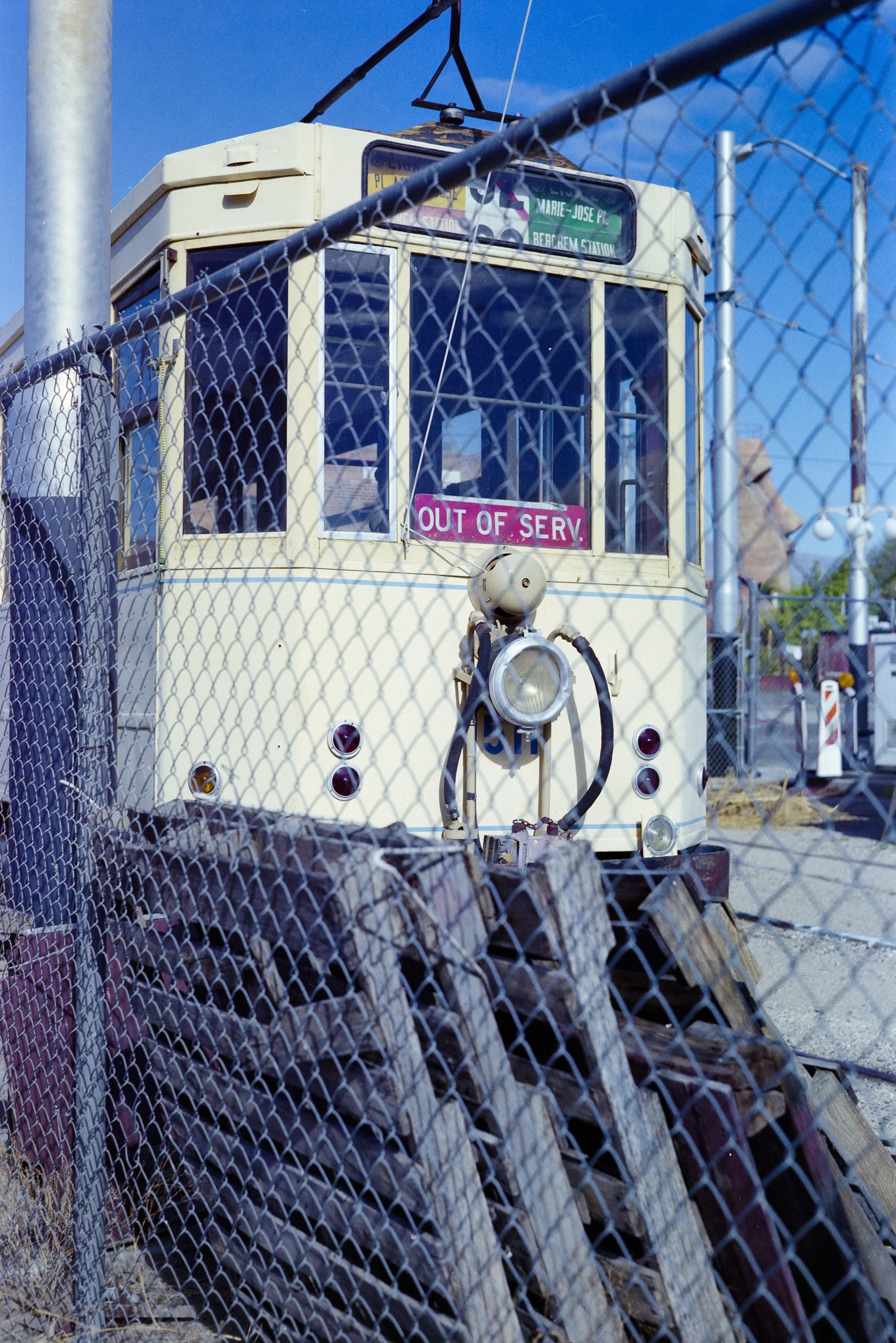 Out of Service Streetcar (Fuji Reala 100)