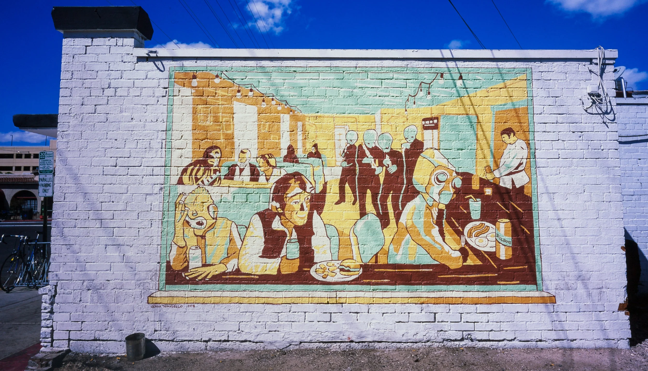 "Tallboys Cantina" by Jenna Tomasello (Fuji Provia 100F)