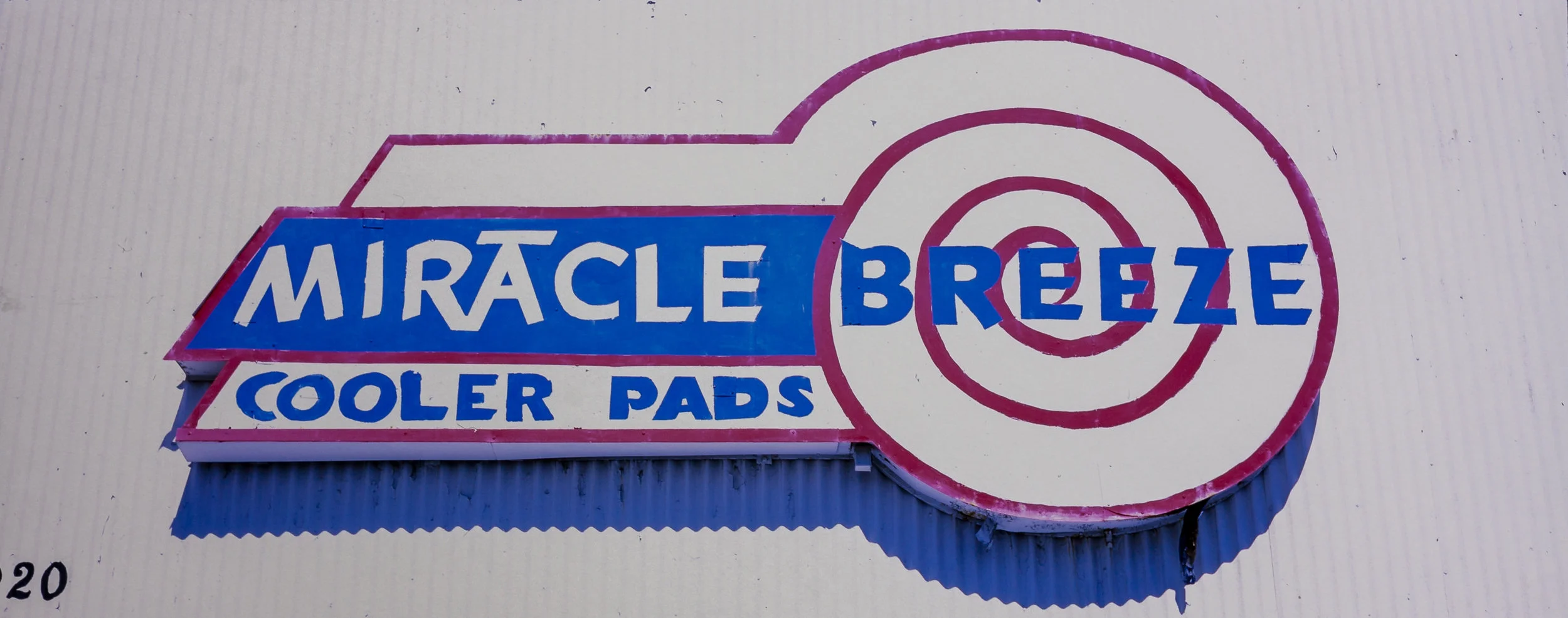 Miracle Breeze Cooler Pads Sign (Fuji Provia 100F)