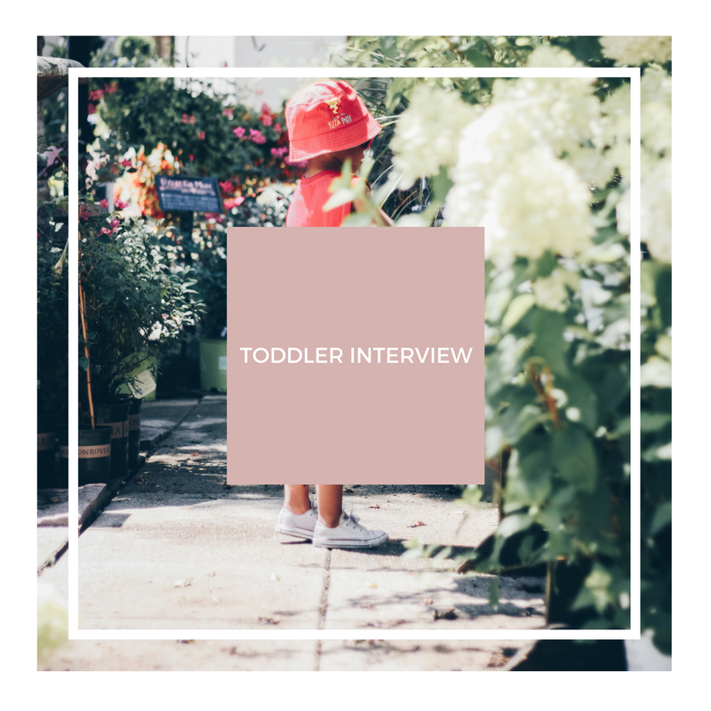 14 Toddler Interview Questions