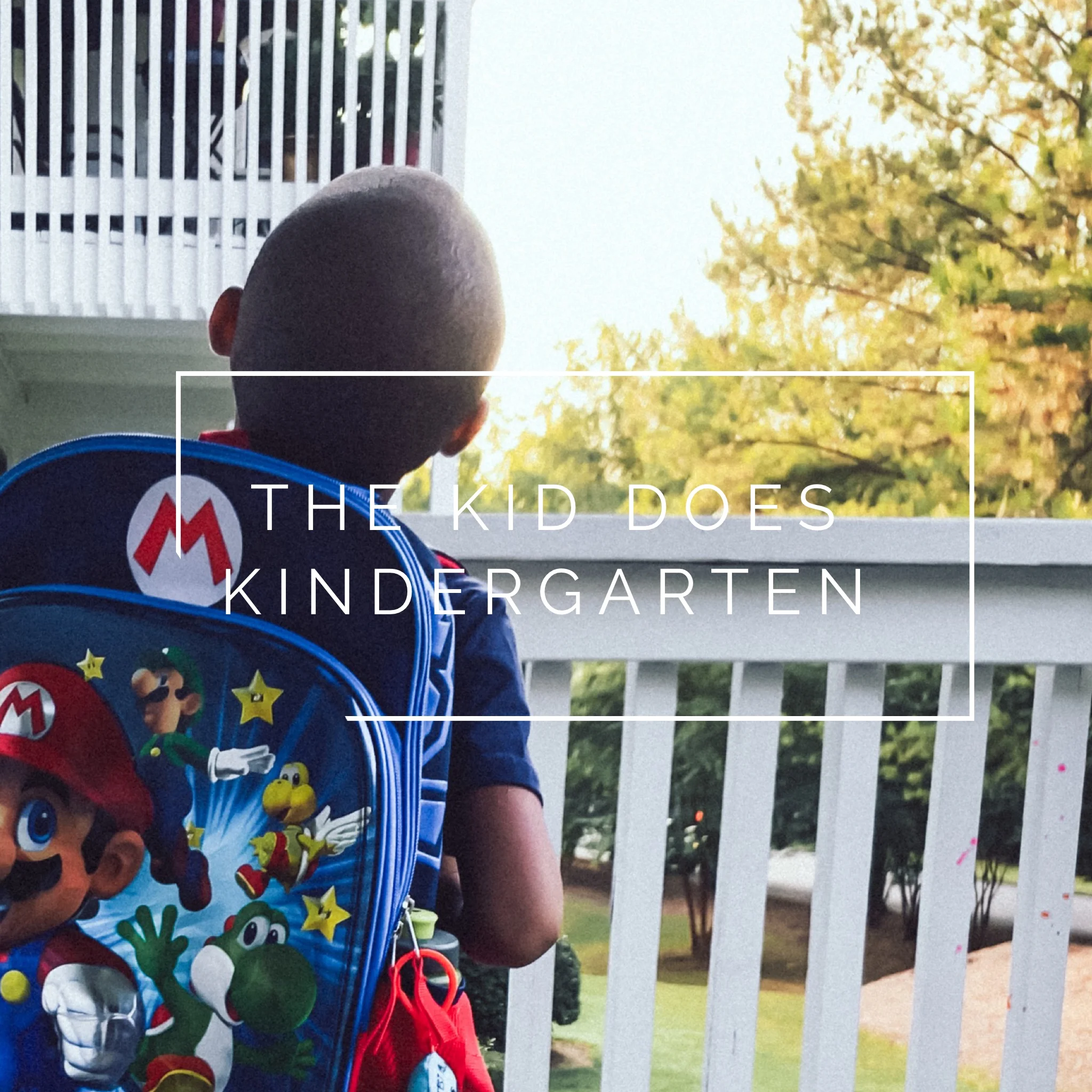 The Kid Does kindergarten!