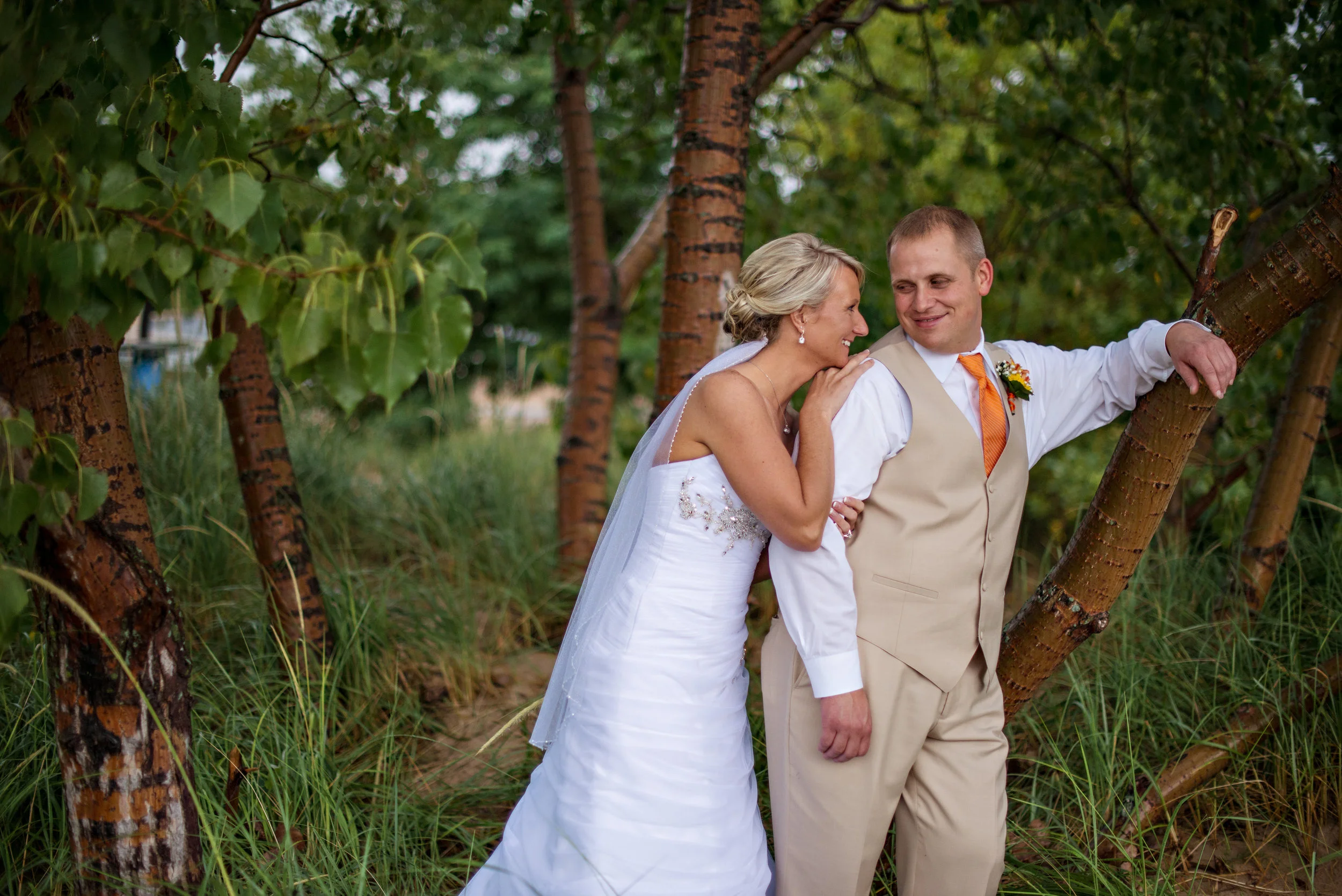 lake michigan beach wedding | Scott + Rachel | St. Joseph Wedding Photographers