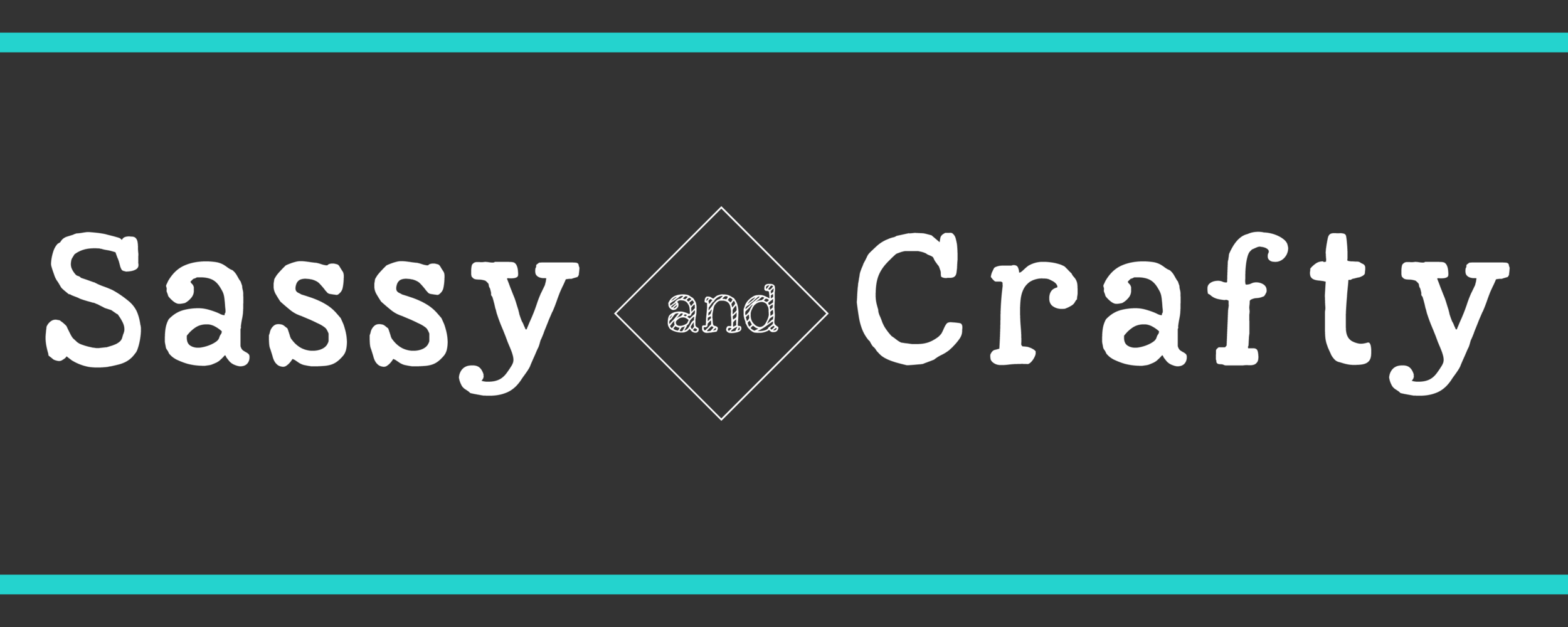A simple header with an emphasis on the title. Perfect for craft and diy blogs. 