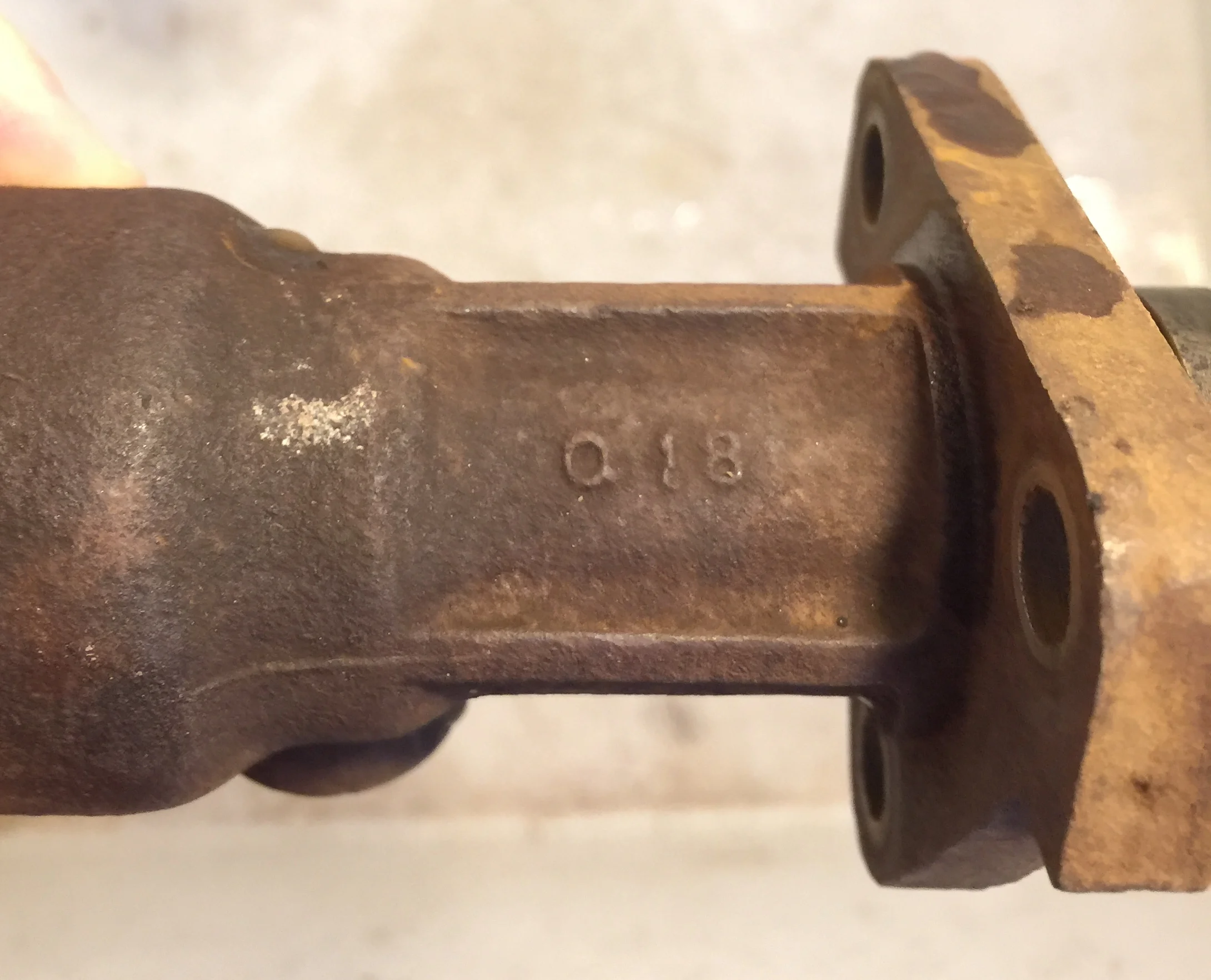 Brake MC Casting Number