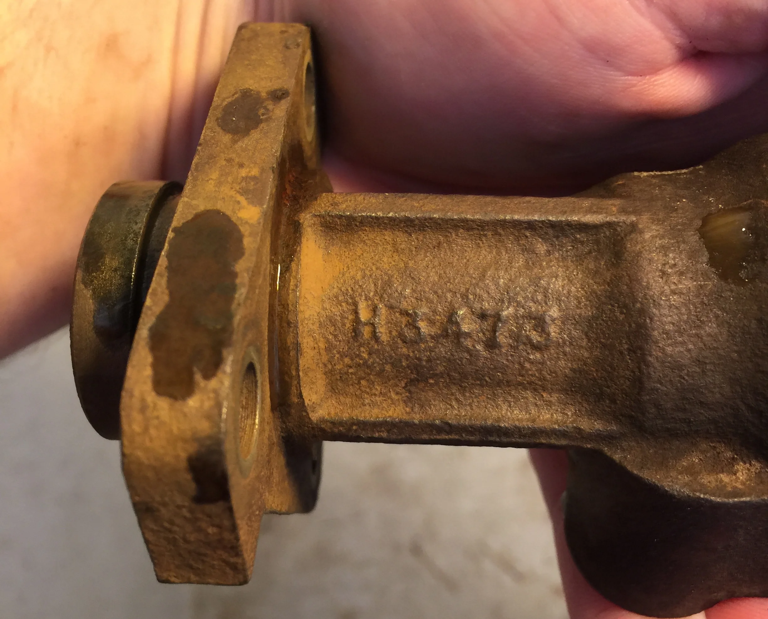 Brake MC Casting Number