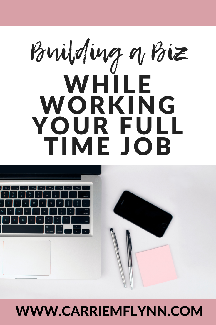 How to build a business while working a full-time job