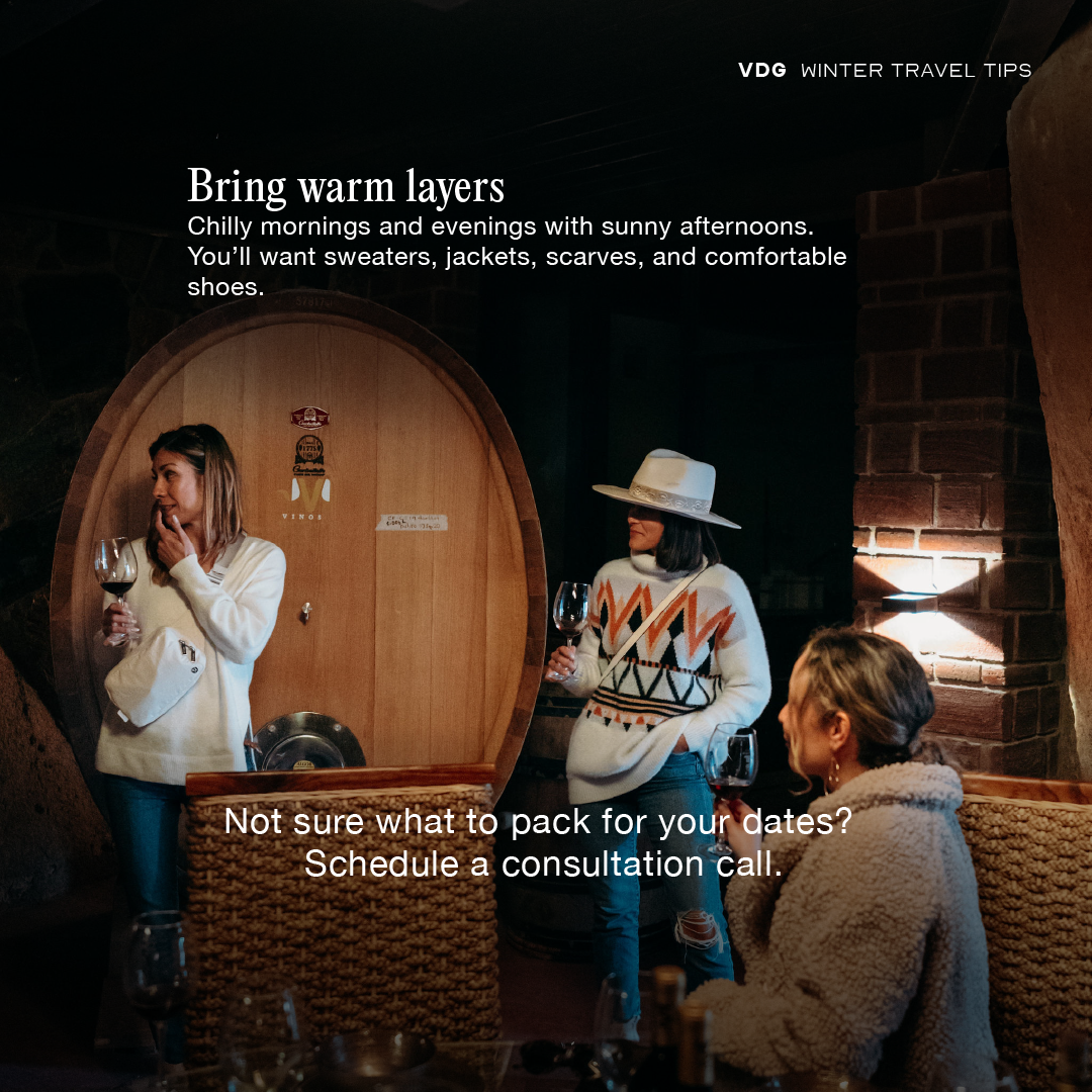 valle de Guadalupe what to wear