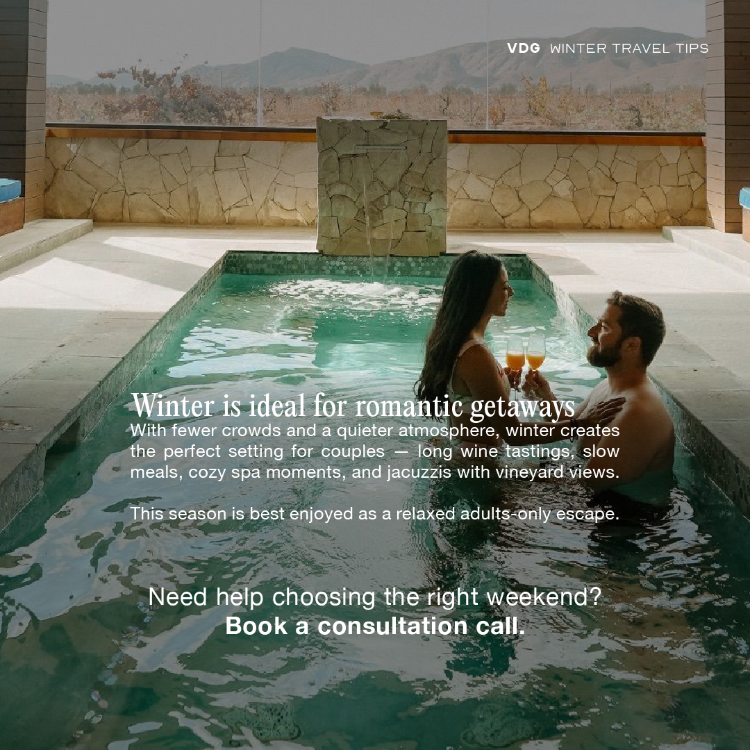 Valle de guadalupe romantic getaway