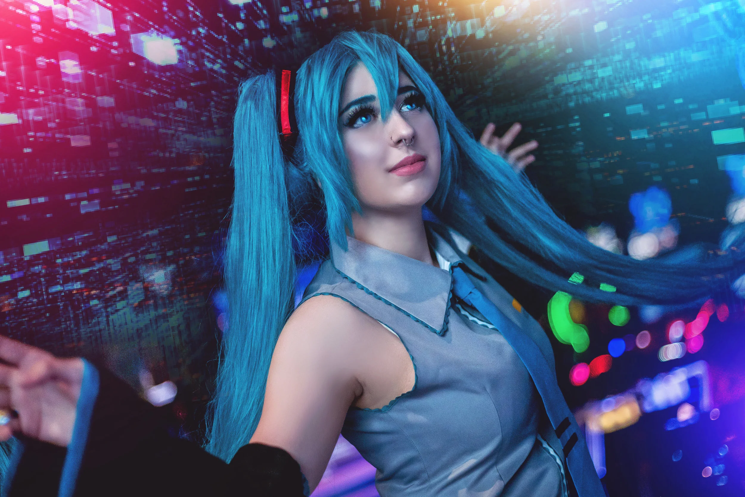 Aesthel as Miku 